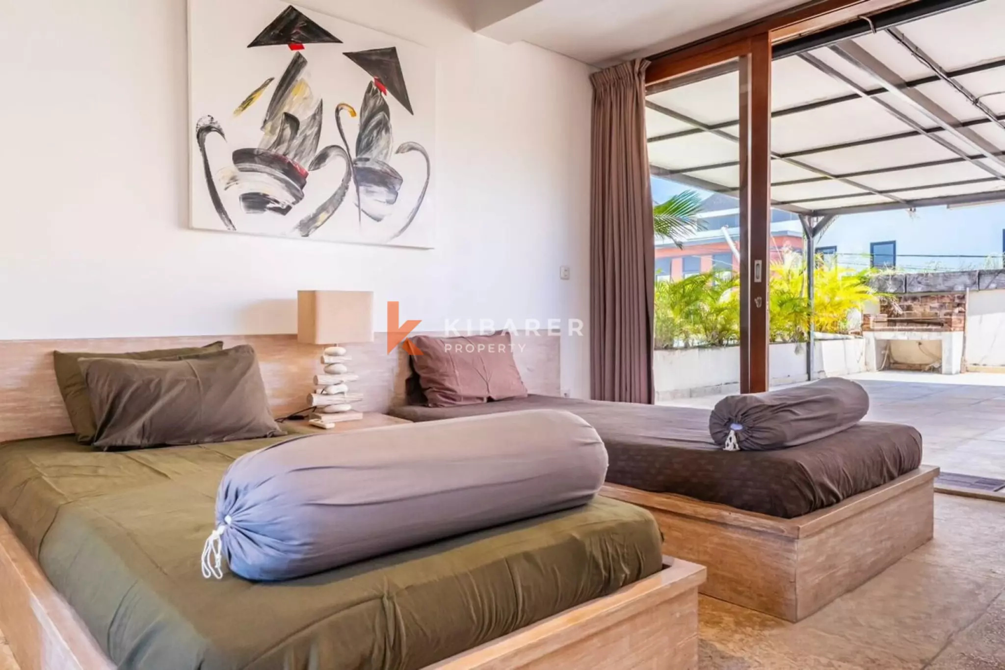 Villa chic de 3 chambres avec piscine à Berawa