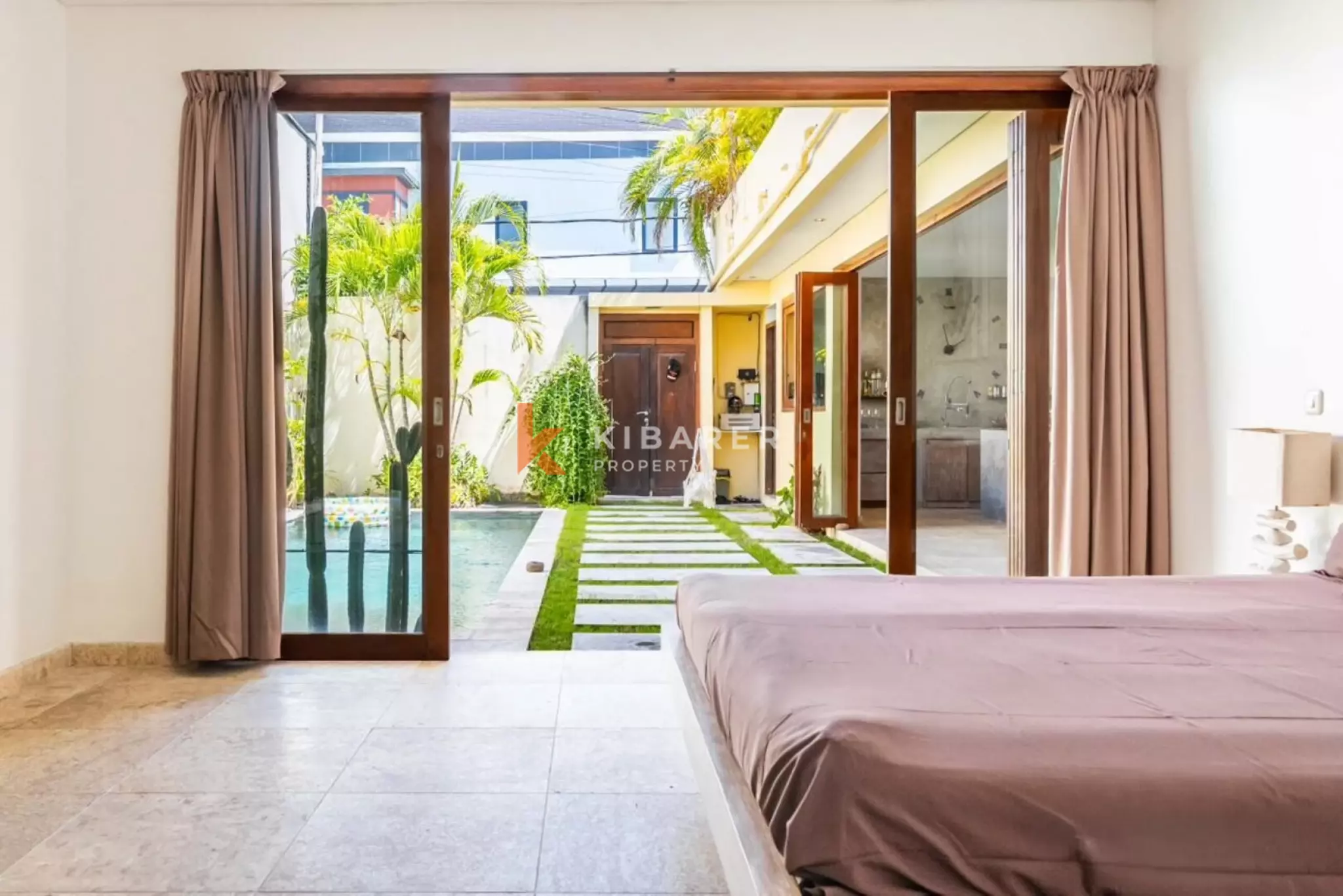 Villa chic de 3 chambres avec piscine à Berawa
