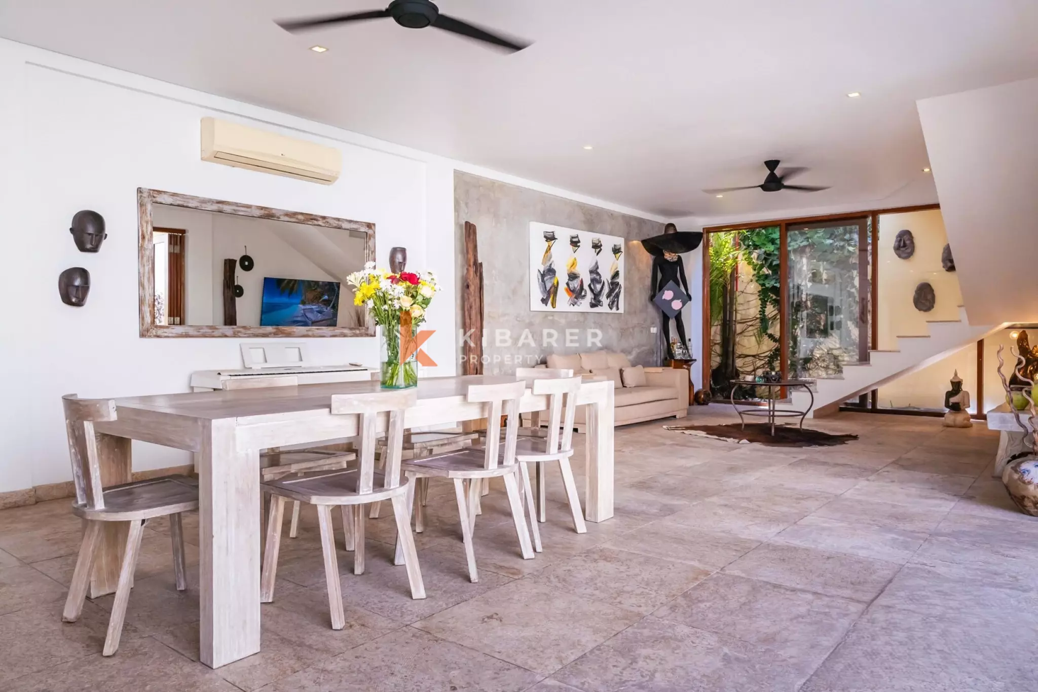 Villa chic de 3 chambres avec piscine à Berawa