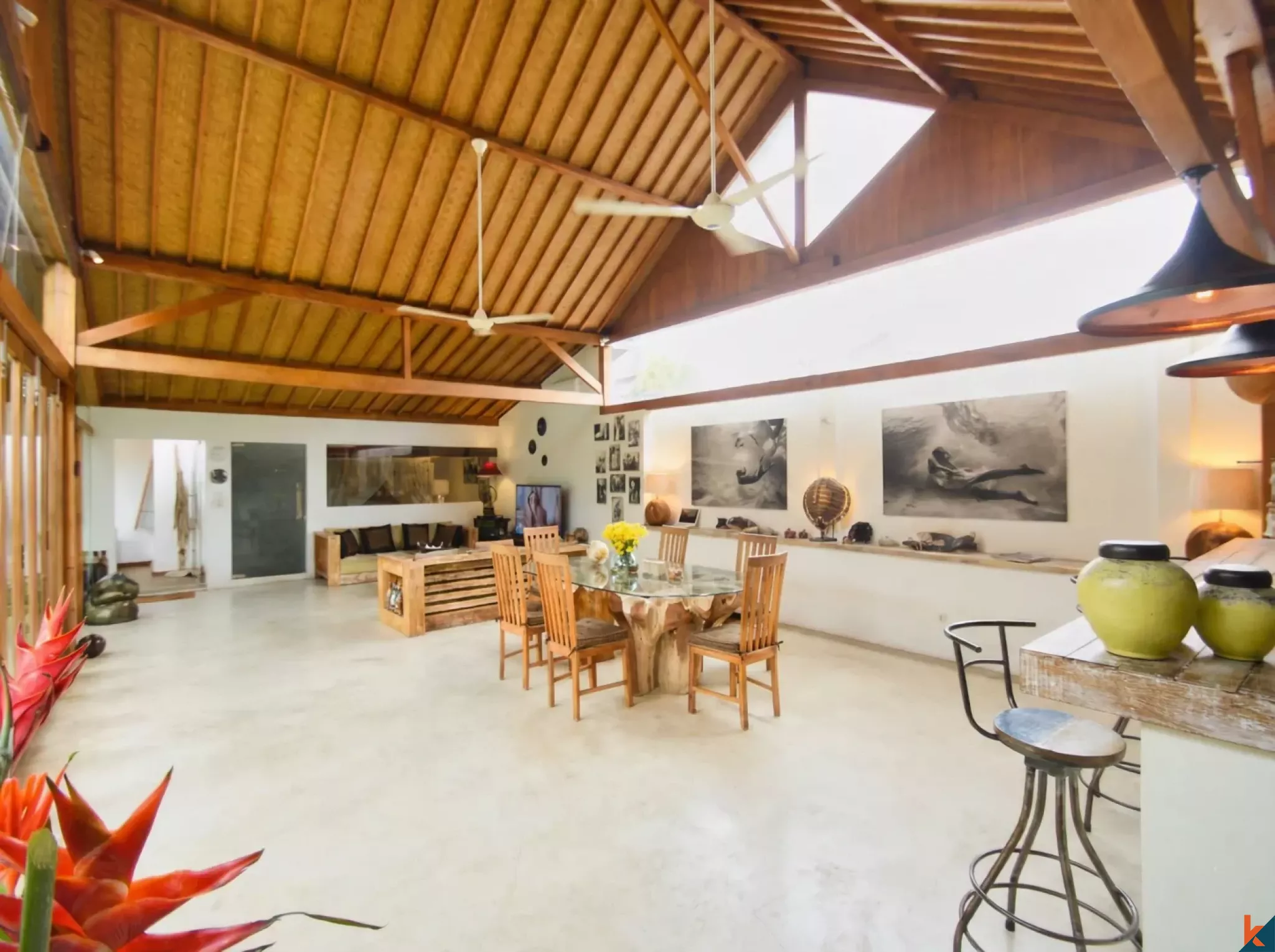 Properti Sewa Tiga Kamar Tidur yang Nyaman di Kawasan Kerobokan