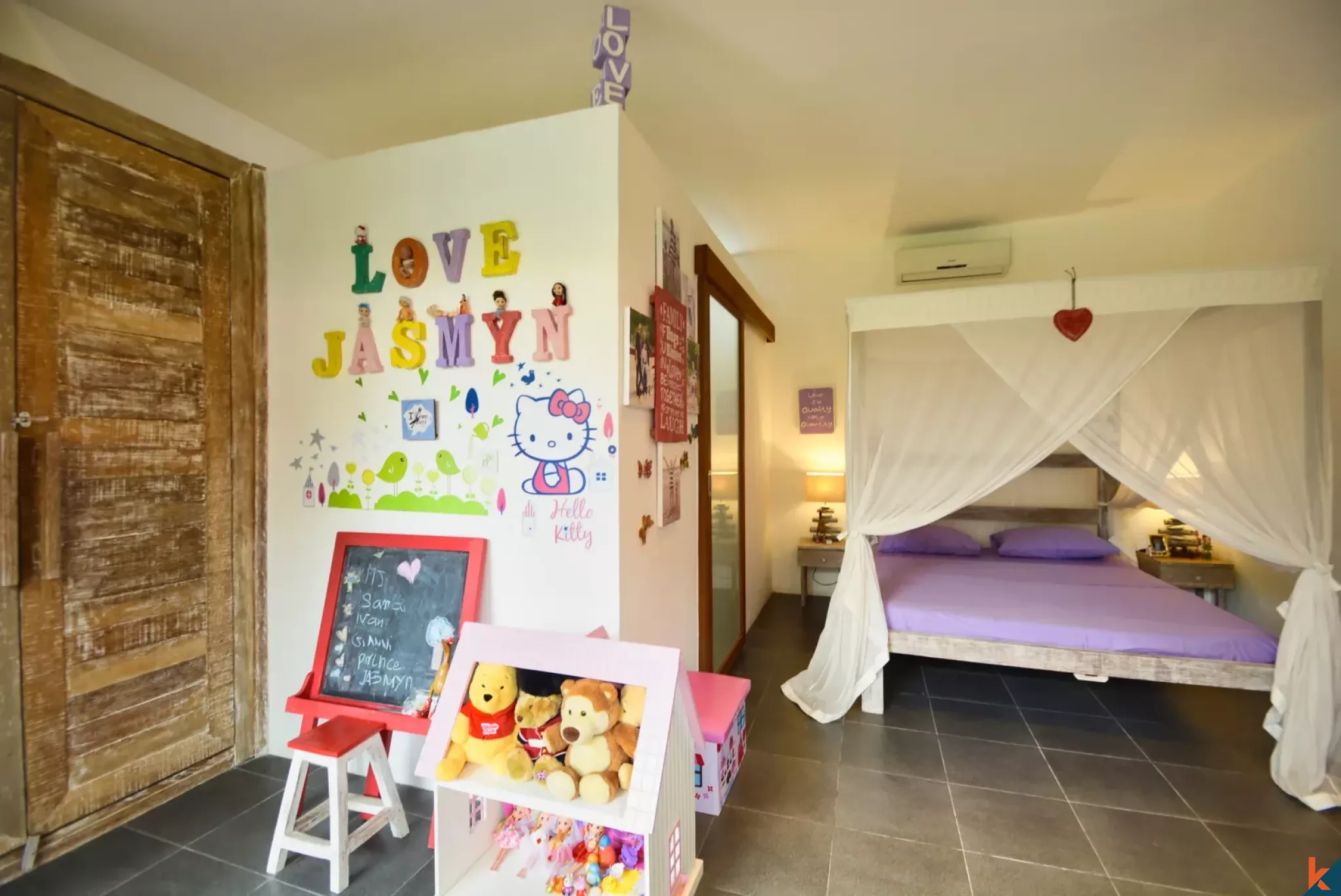 Properti Sewa Tiga Kamar Tidur yang Nyaman di Kawasan Kerobokan