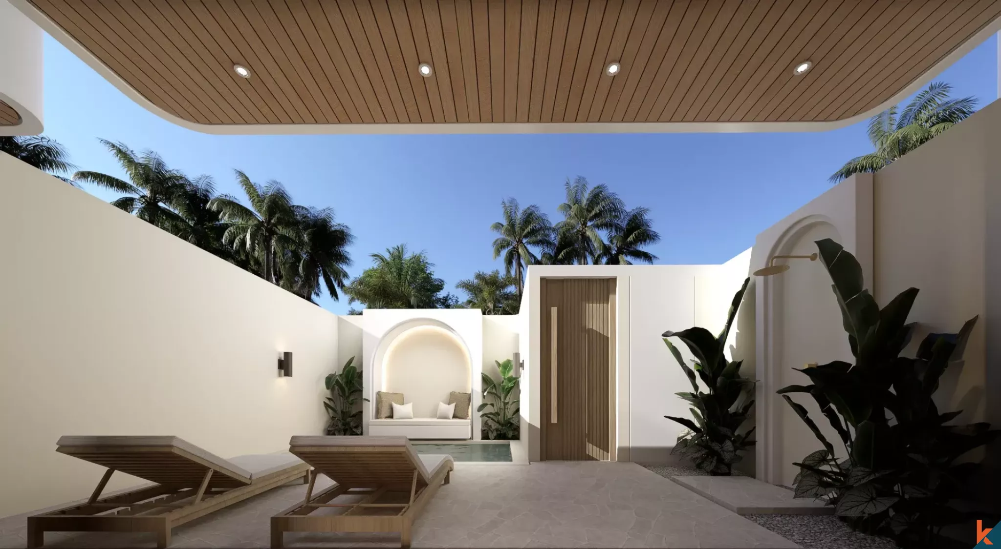 Properti Sewa Satu Kamar Tidur Modern yang Akan Segera Tersedia di Bingin yang Stylish