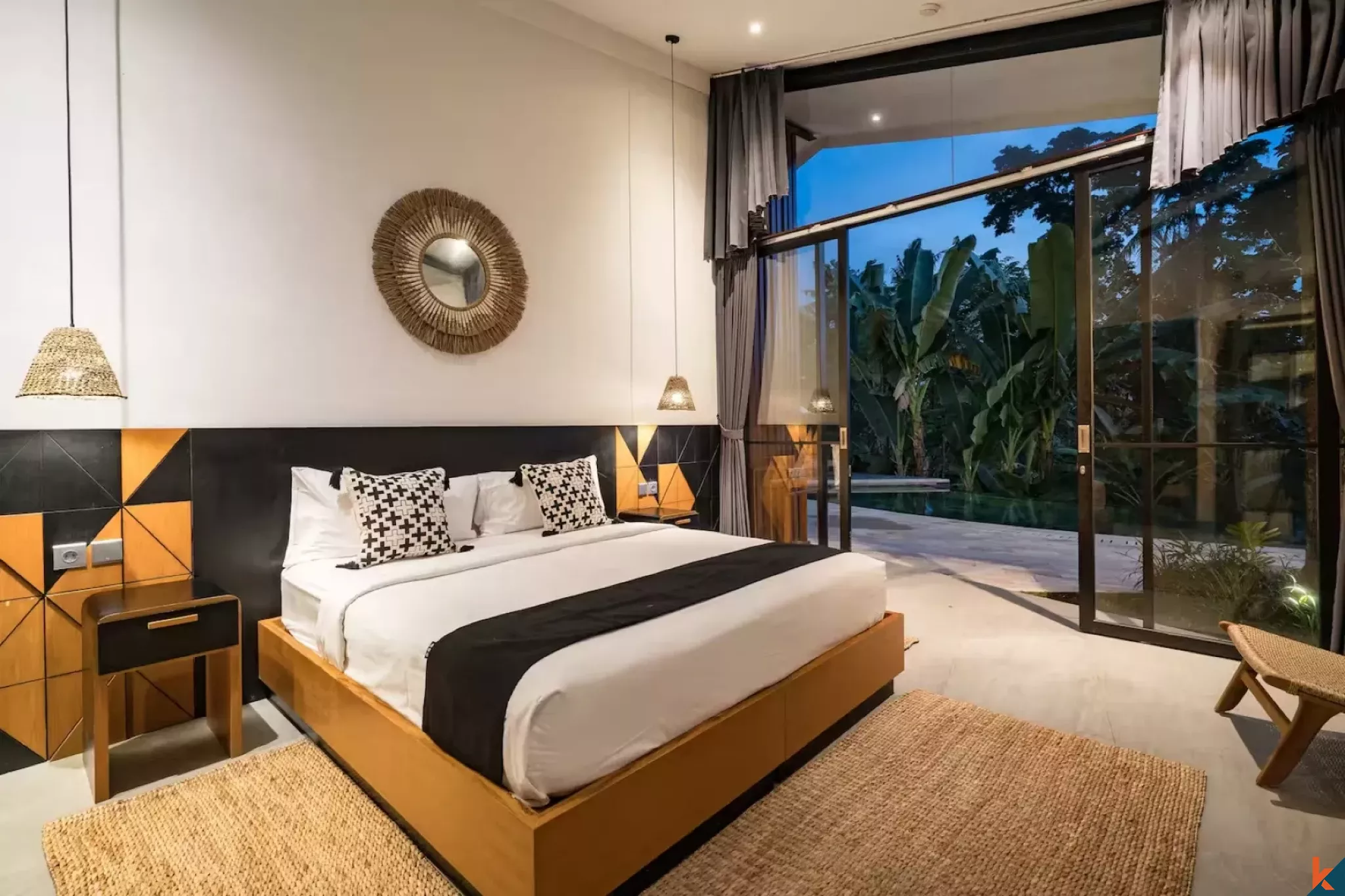 Properti Sewa Berkelas dengan 6 Kamar Tidur dan Pemandangan Hutan di Ubud - Mas