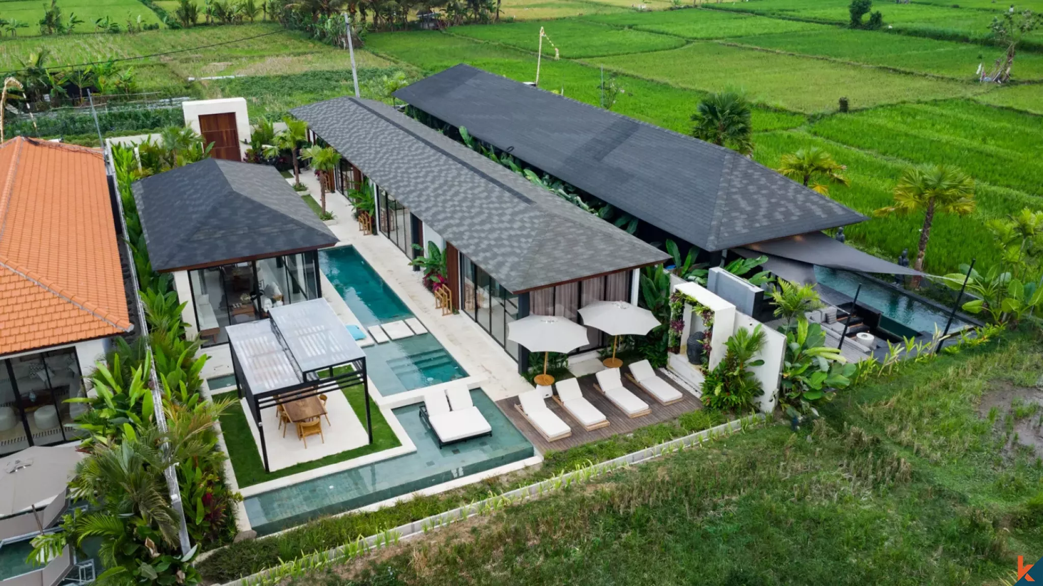 Modern and Exquisite Three Bedroom Investment Leasehold Property in Ubud - Singakerta