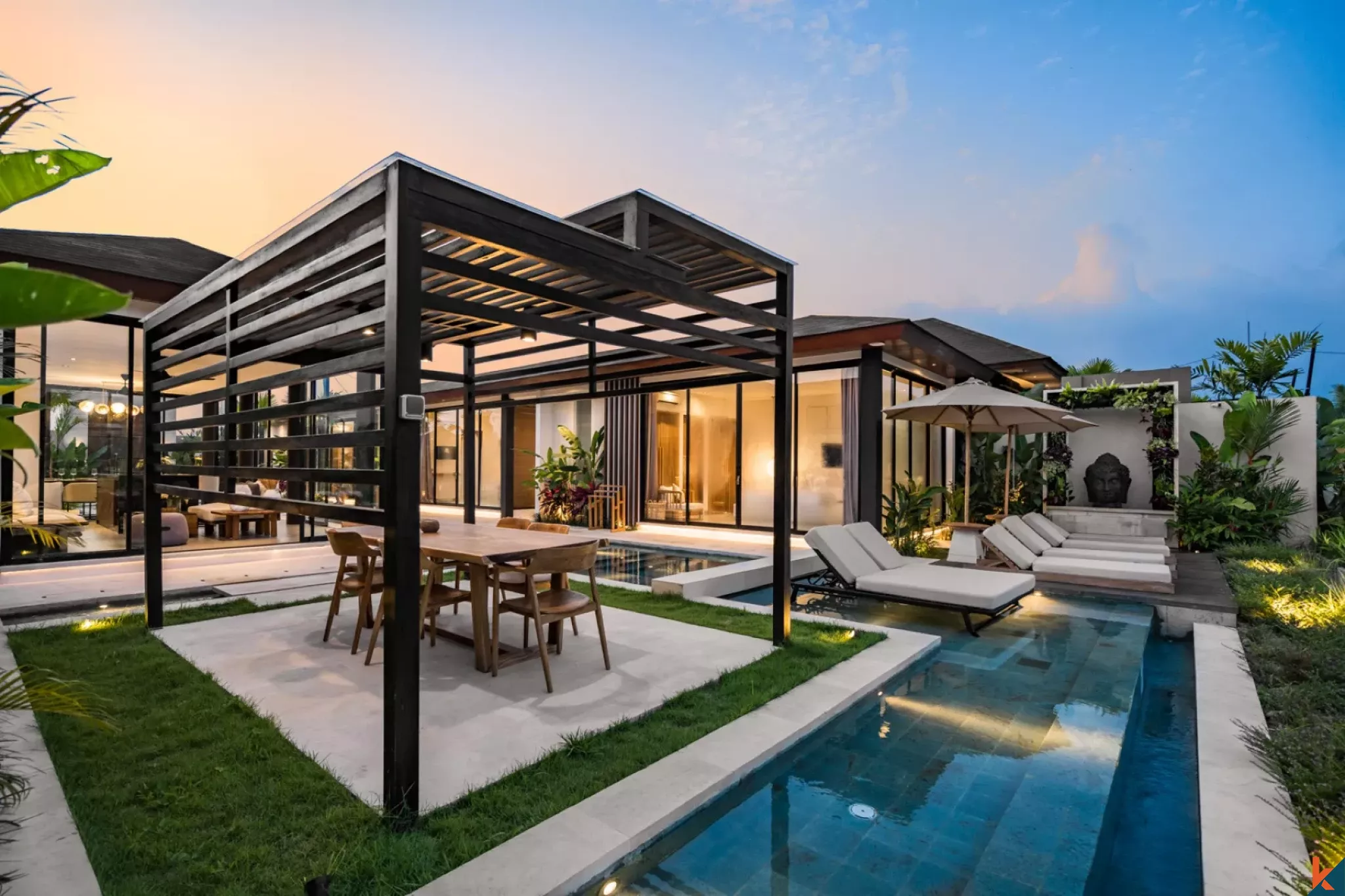Modern and Exquisite Three Bedroom Investment Leasehold Property in Ubud - Singakerta