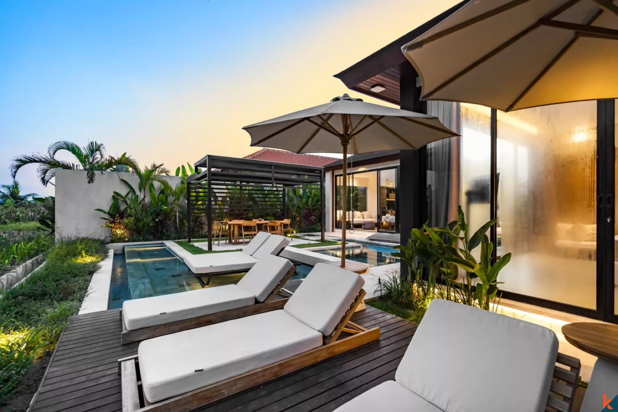Modern and Exquisite Three Bedroom Investment Leasehold Property in Ubud - Singakerta