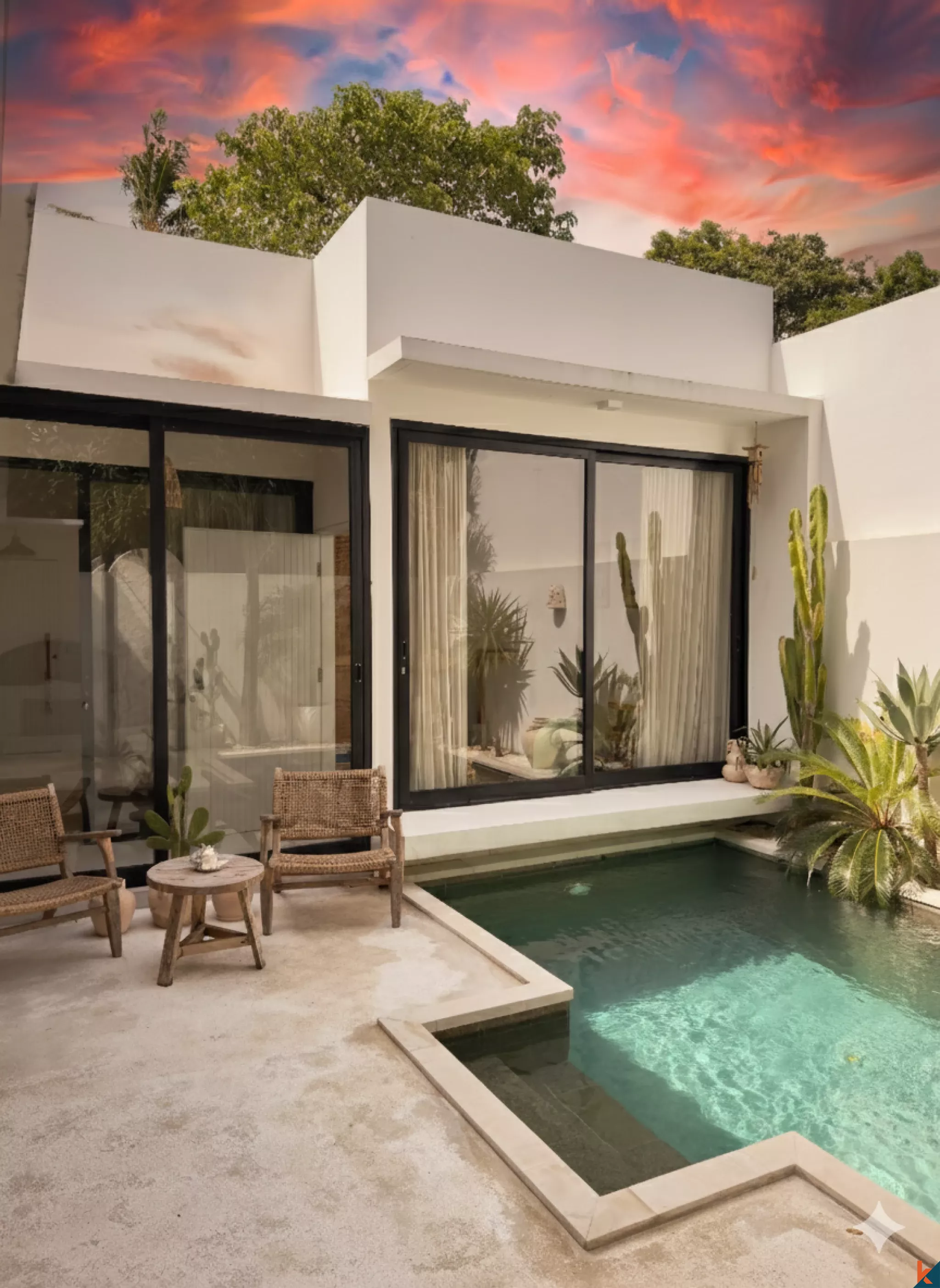 Elegant 2-Bedroom Tropical Villa with Private Pool in Tumbak Bayuh