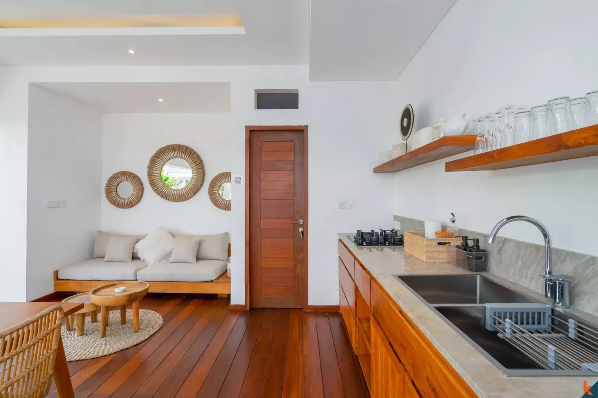 Two Bedroom Villa for Lease Walking Distance to the Beach in Nyanyi