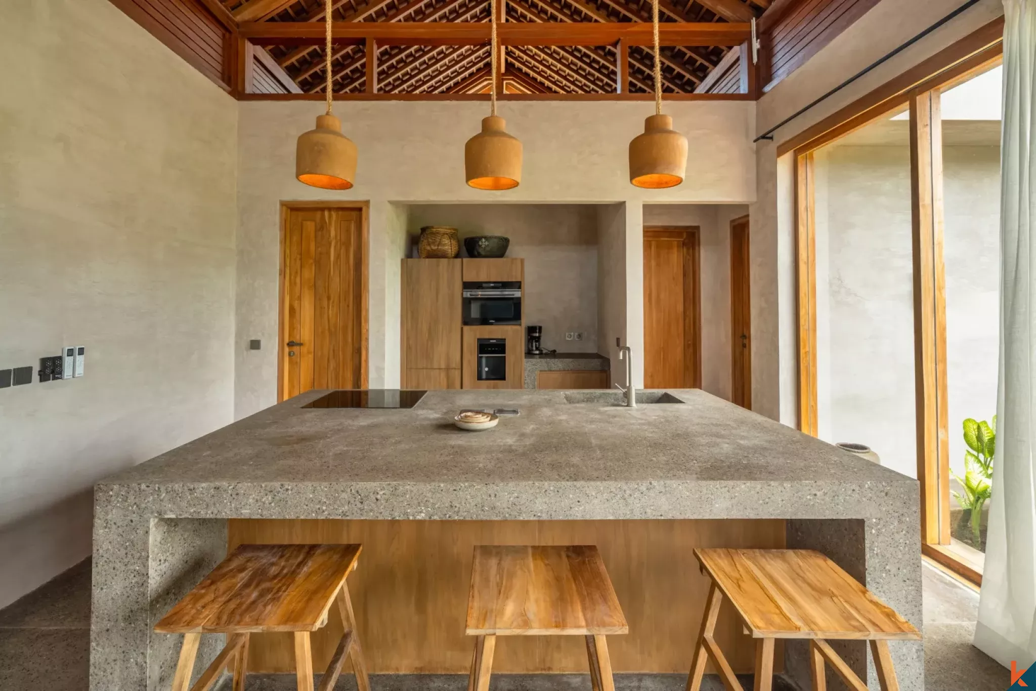 Serene two bedroom leasehold property with ricefield view in Seseh