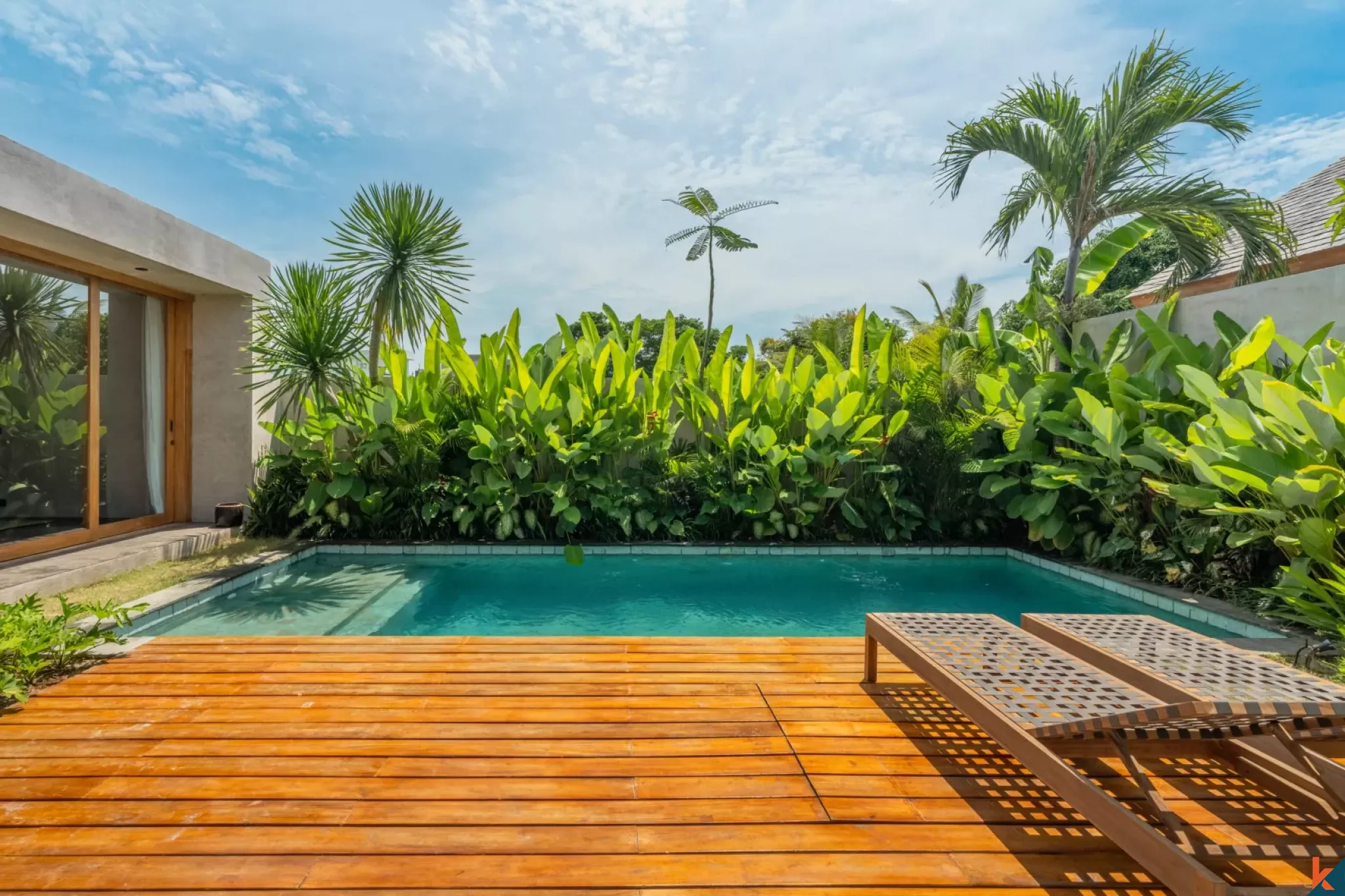 Serene two bedroom leasehold property with ricefield view in Seseh