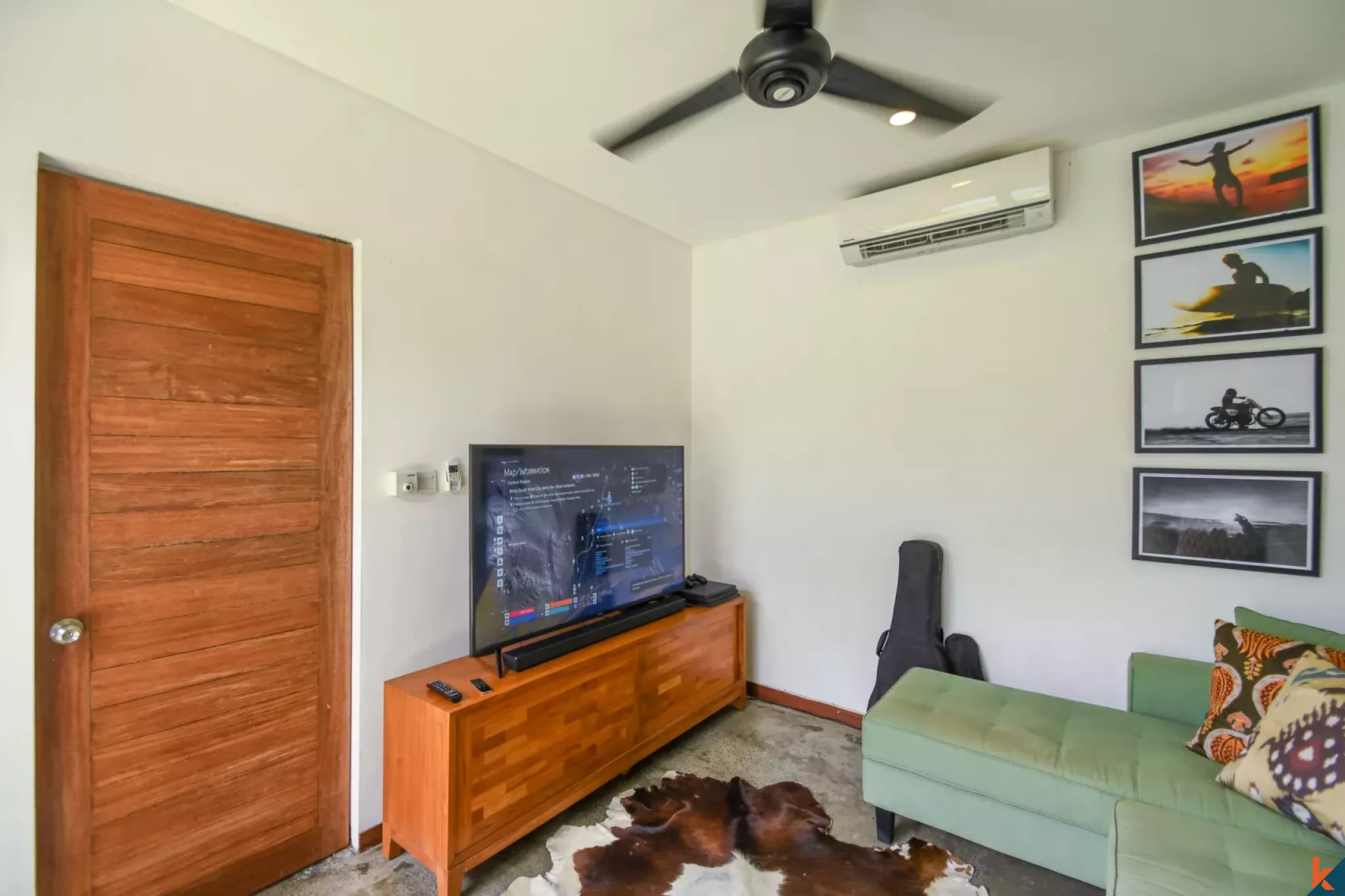 Vila Indah dengan Empat Kamar Tidur dan Hak Sewa di Echo Beach yang Modis