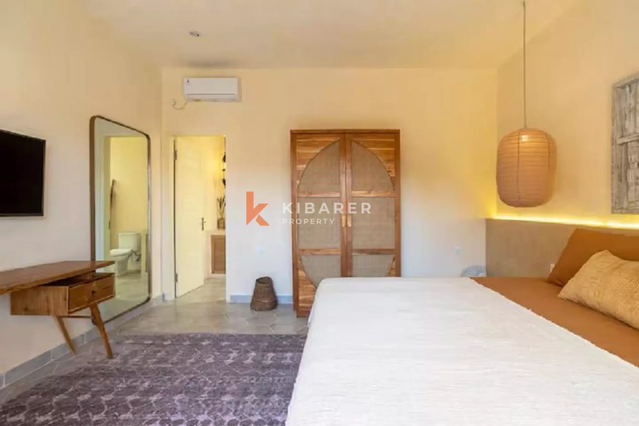 Lovely Mediterranean Three-Bedrooms Villa in Vibrant Pererenan