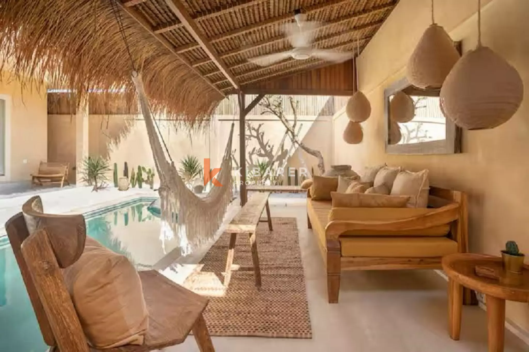 Lovely Mediterranean Three-Bedrooms Villa in Vibrant Pererenan