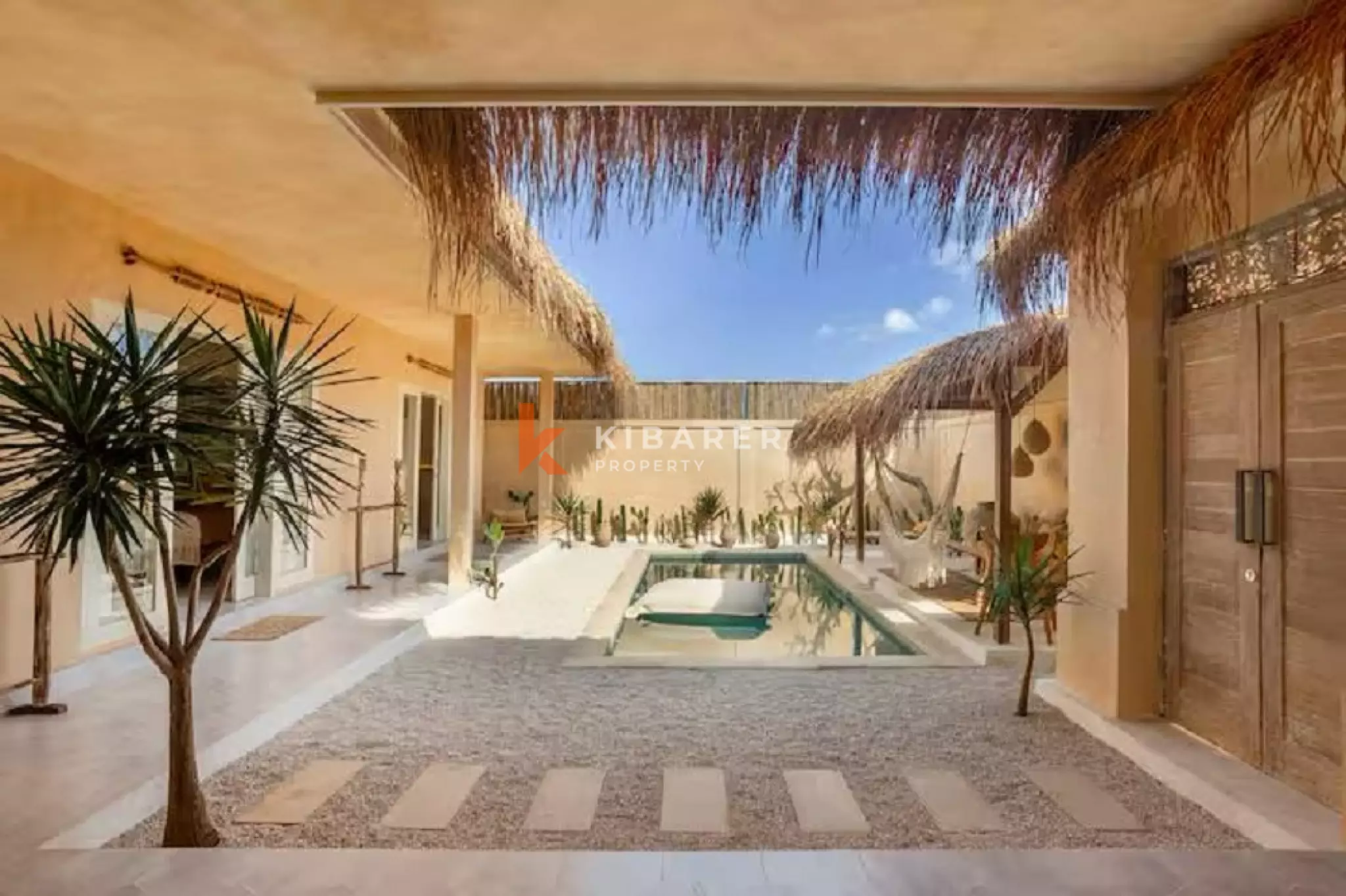 Lovely Mediterranean Three-Bedrooms Villa in Vibrant Pererenan