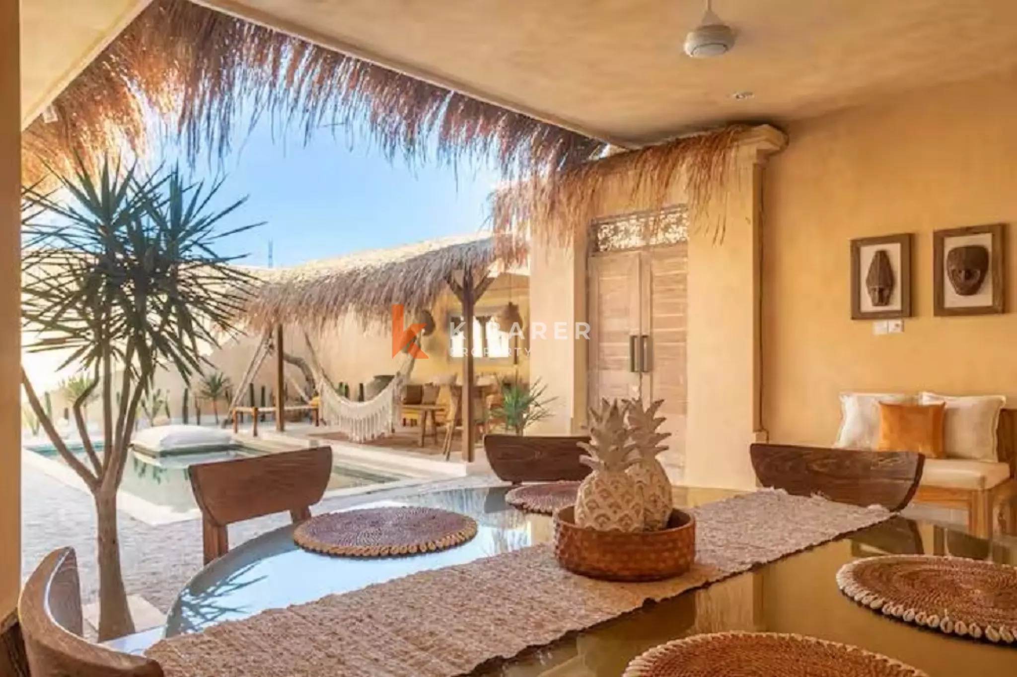 Lovely Mediterranean Three-Bedrooms Villa in Vibrant Pererenan