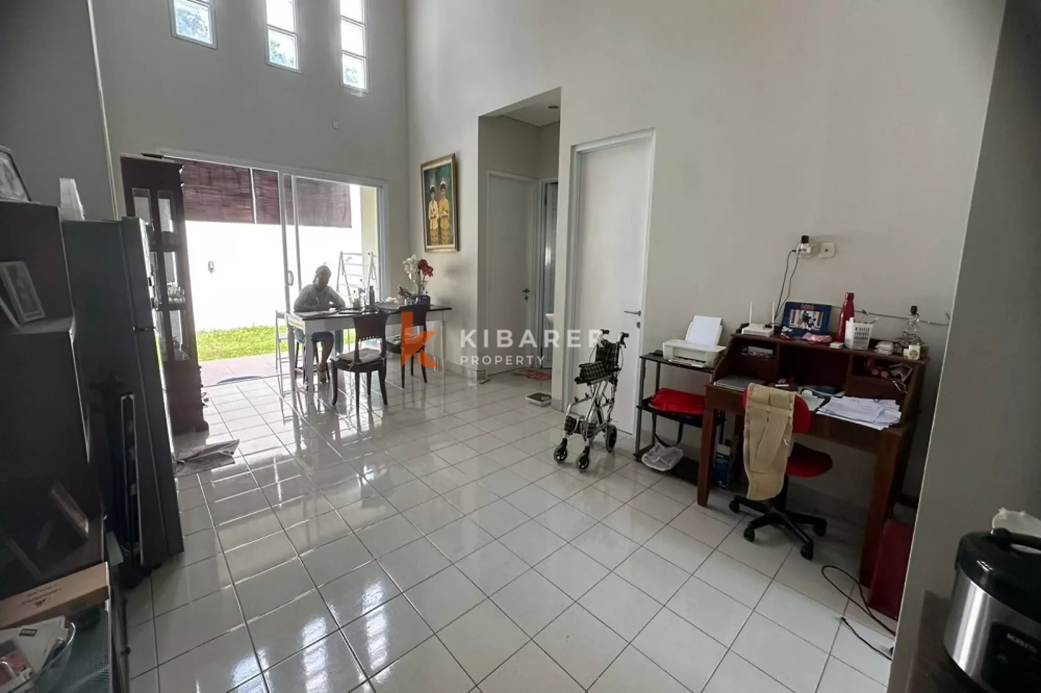 Strategic Unfurnished Family Home Three-Bedrooms in Seminyak