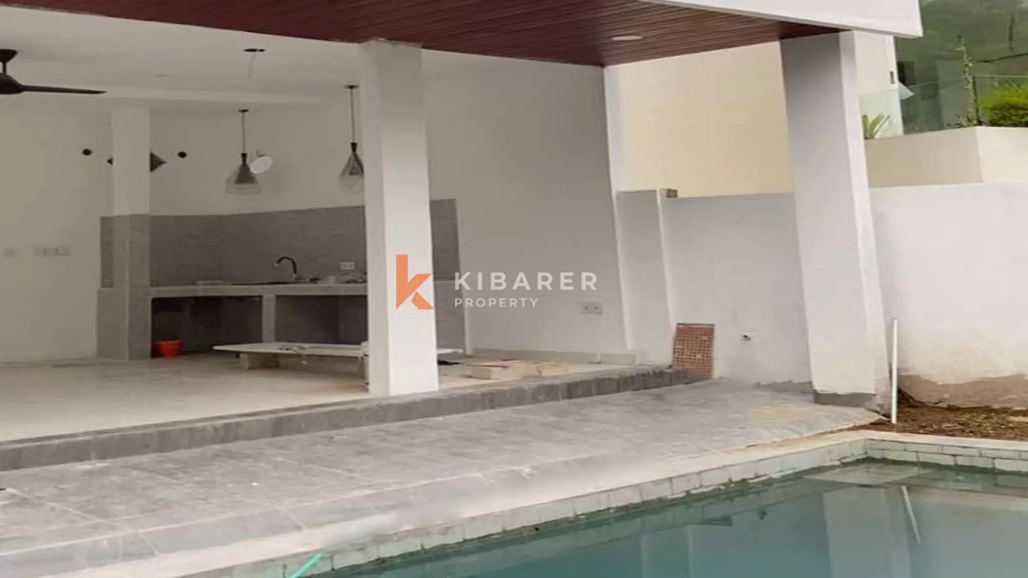 Charming Two-Bedroom Open Living Tropical Unfurnished Villa in Pererenan