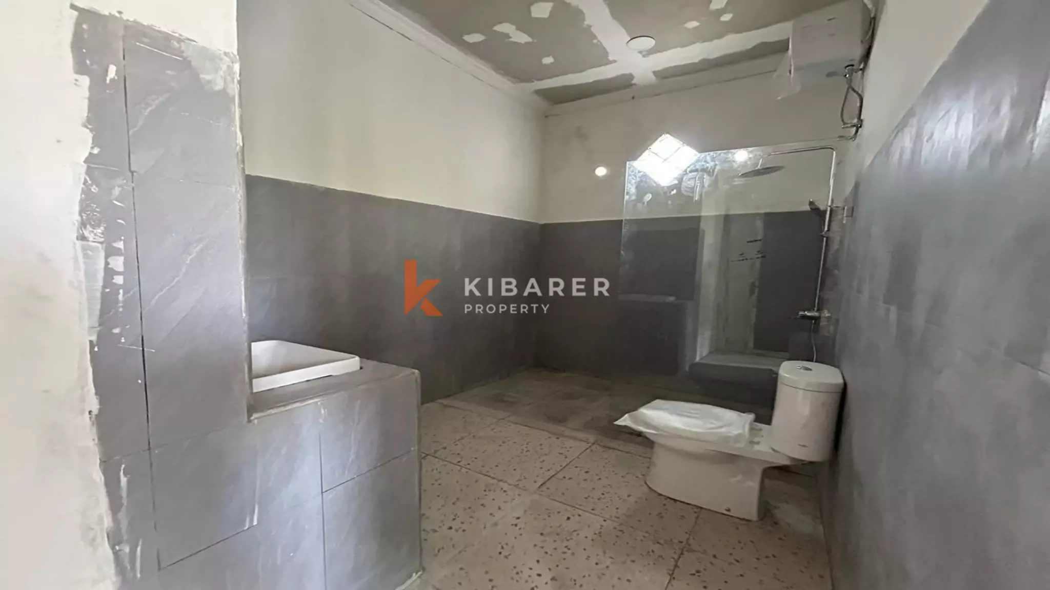 Charming Two-Bedroom Open Living Tropical Unfurnished Villa in Pererenan