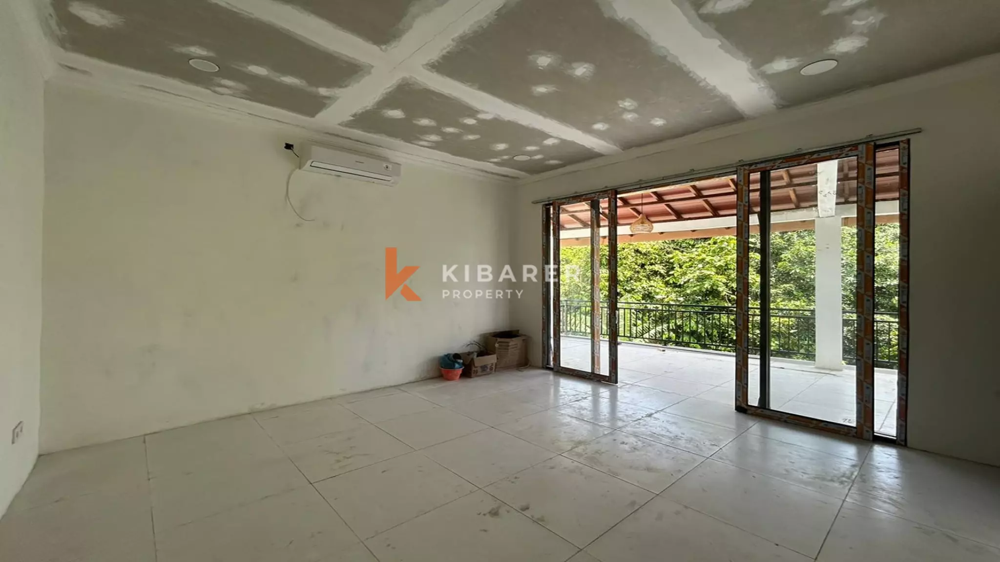 Charming Two-Bedroom Open Living Tropical Unfurnished Villa in Pererenan