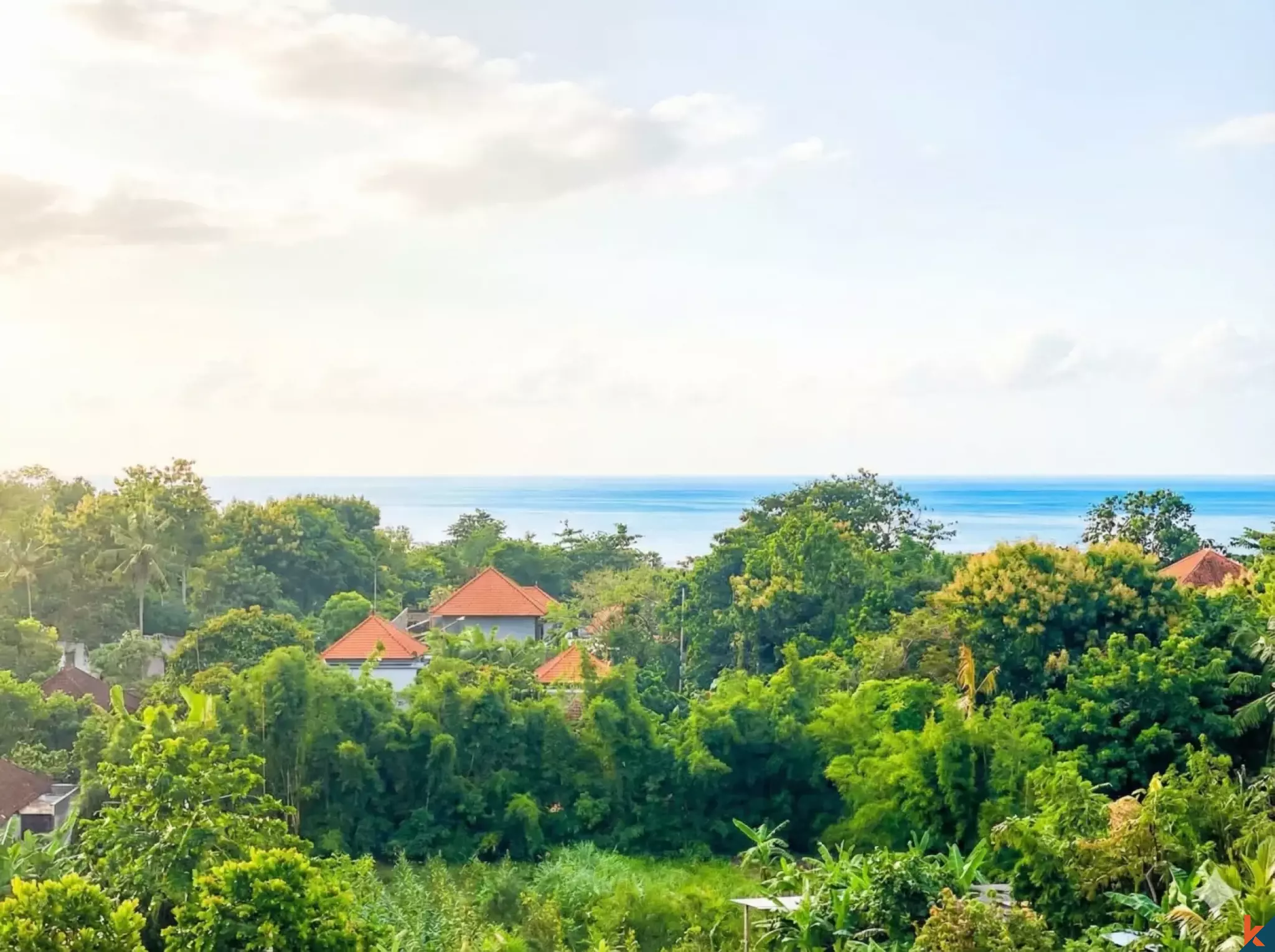 Terrain de choix avec vue sur l'océan, projet réalisé à 70% à Uluwatu