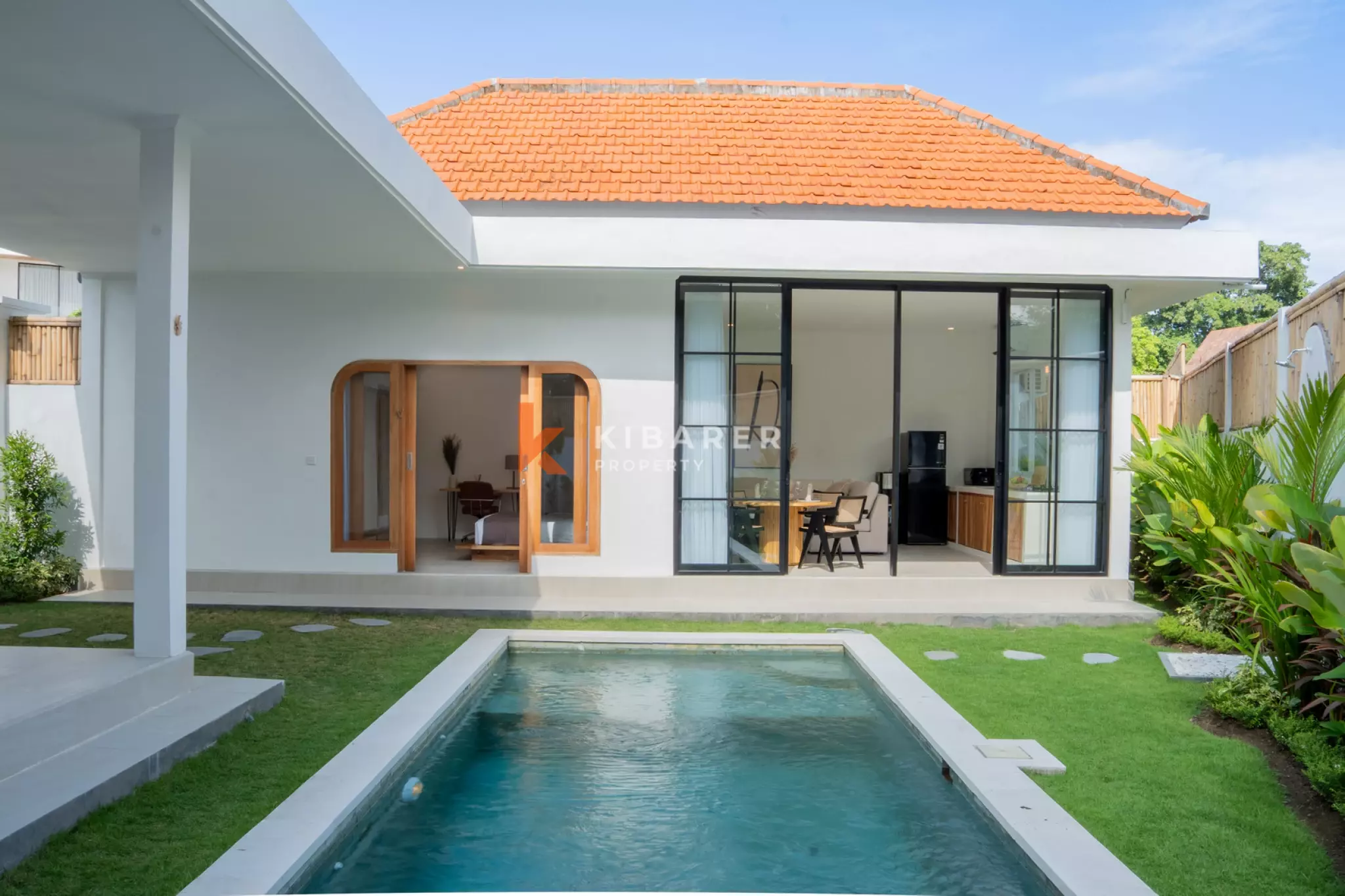 Villa moderne tropicale de 3 chambres avec jardin - Oasis privée à Canggu