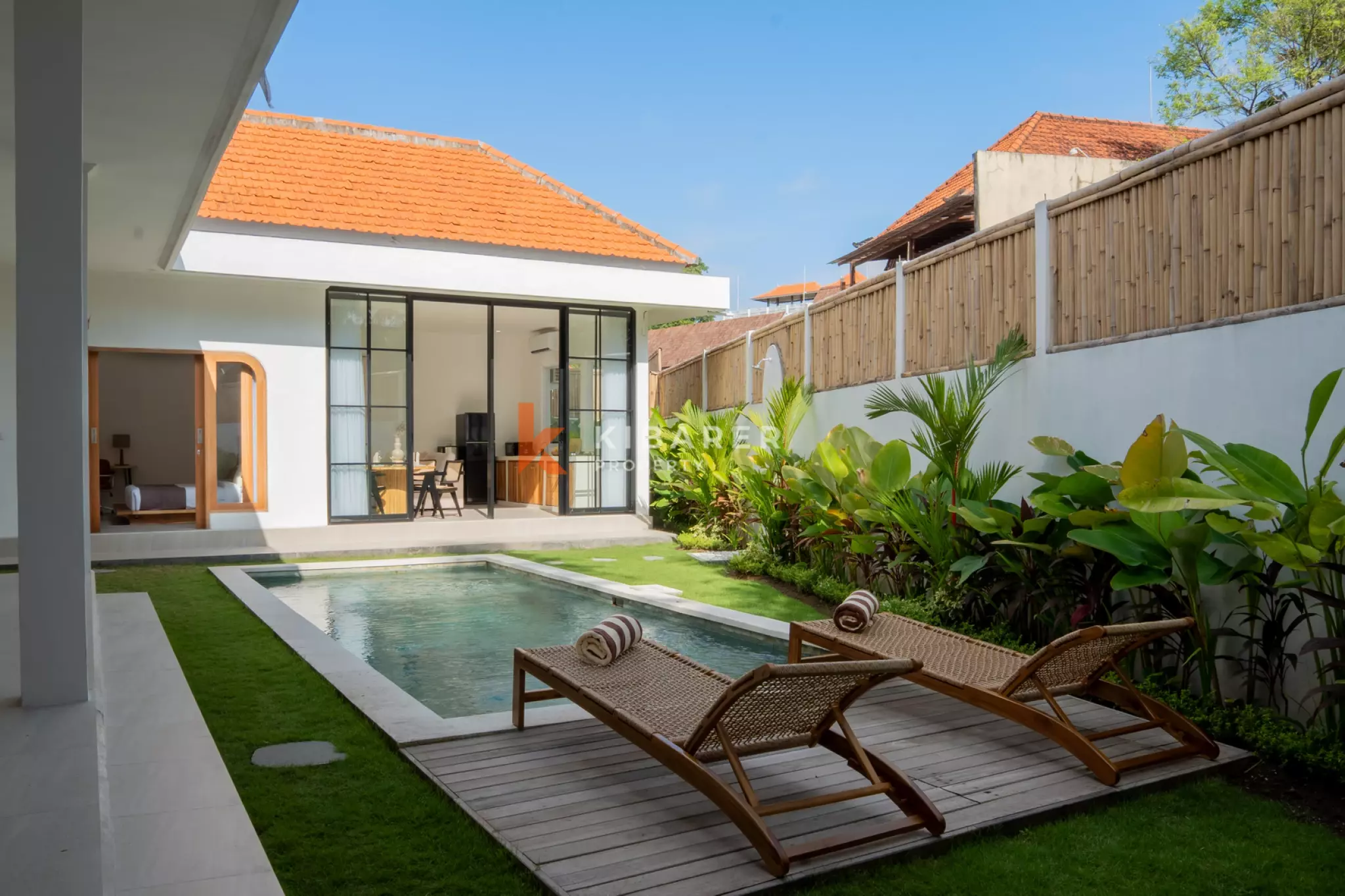 Villa moderne tropicale de 3 chambres avec jardin - Oasis privée à Canggu