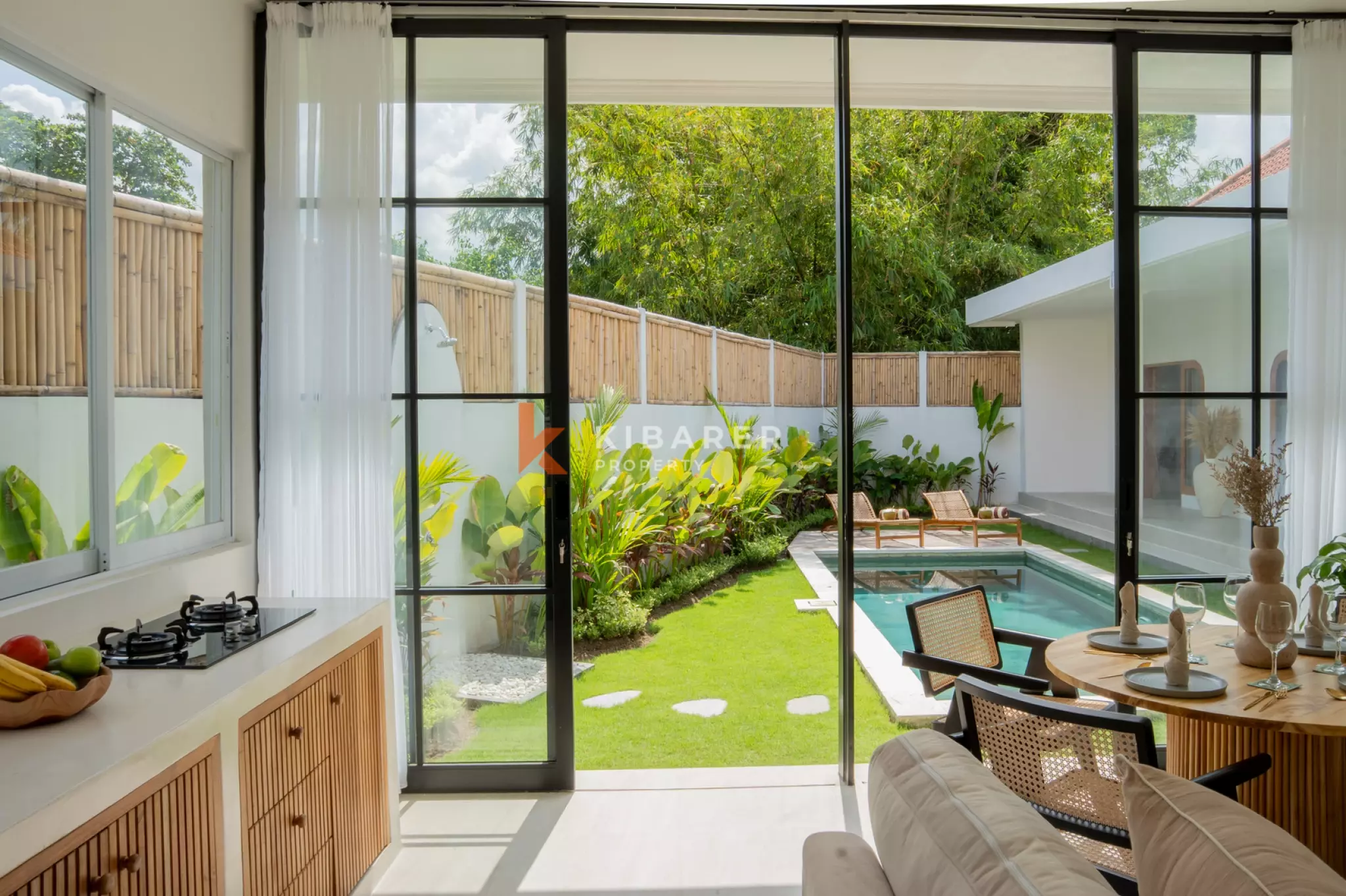 Villa moderne tropicale de 3 chambres avec jardin - Oasis privée à Canggu