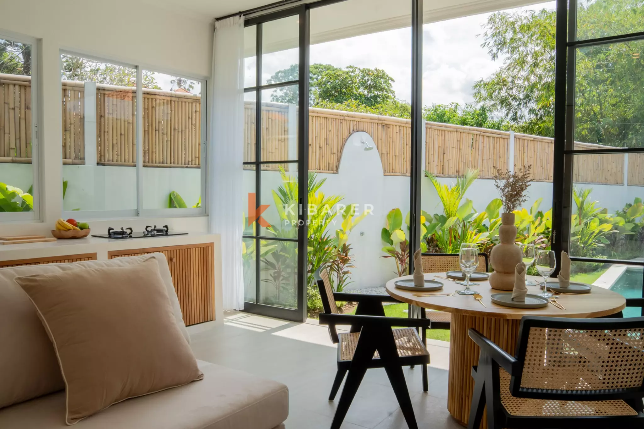 Villa moderne tropicale de 3 chambres avec jardin - Oasis privée à Canggu