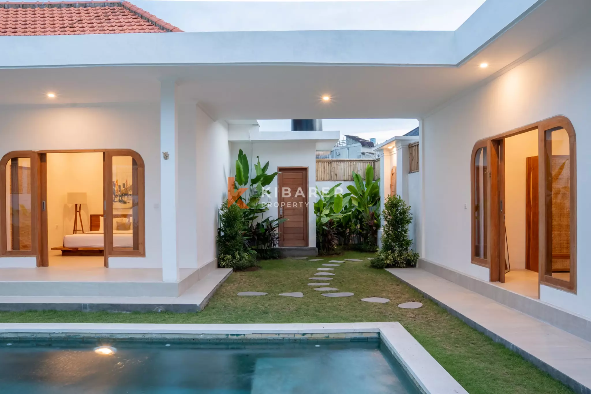 Villa moderne tropicale de 3 chambres avec jardin - Oasis privée à Canggu