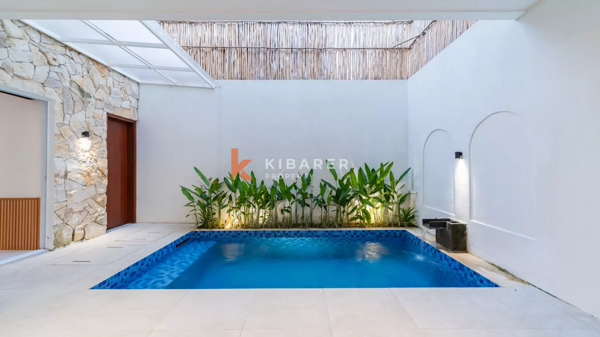 Contemporary Three-Bedroom Tropical Residence with Private Pool in Prime Jimbaran