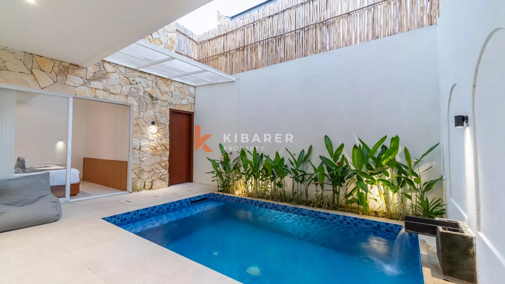 Contemporary Three-Bedroom Tropical Residence with Private Pool in Prime Jimbaran