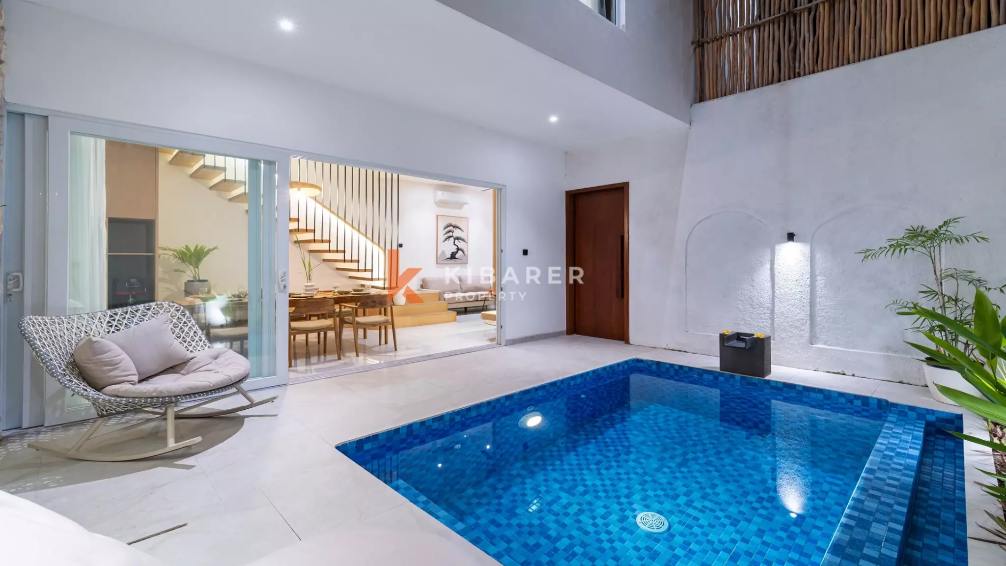 Contemporary Three-Bedroom Tropical Residence with Private Pool in Prime Jimbaran
