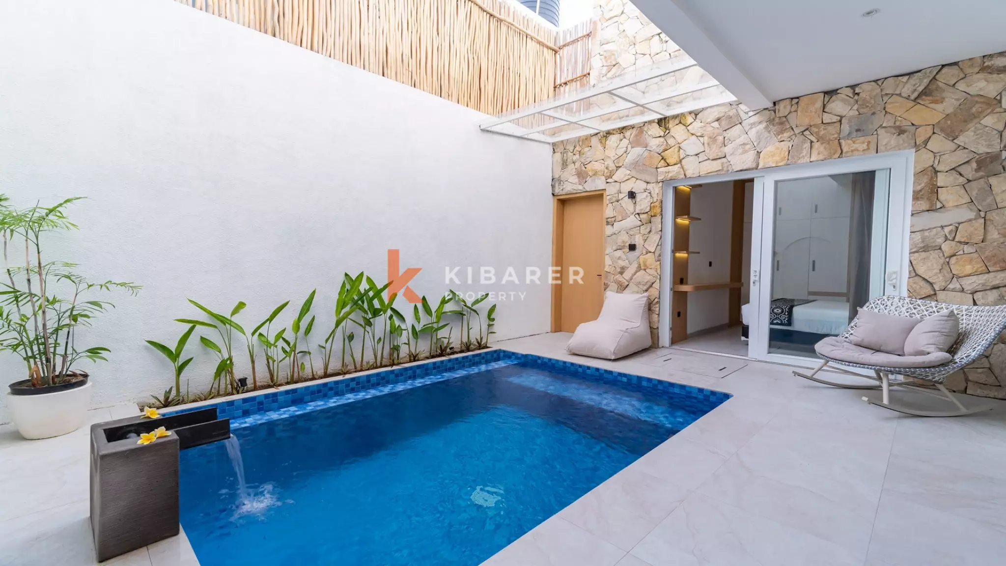 Contemporary Three-Bedroom Tropical Residence with Private Pool in Prime Jimbaran