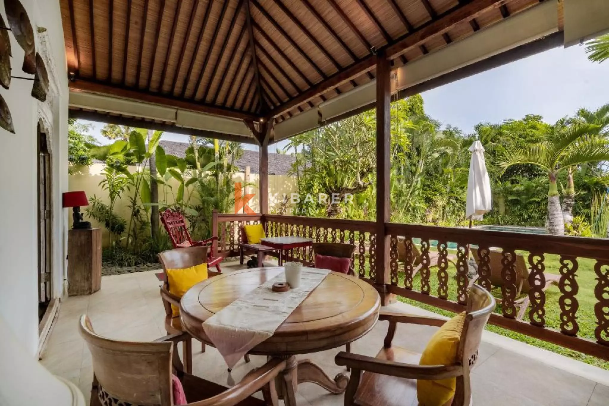 Exclusive Four-Bedroom Wooden Retreat Villa in Prime Umalas
