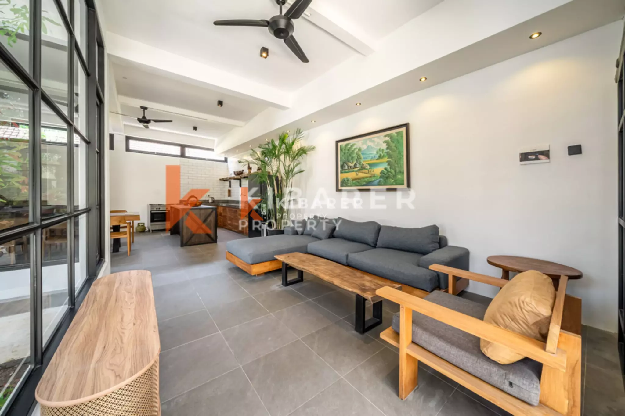 Koleksi Umalas - Vila Modern Lima Kamar Tidur dengan Ruang Kantor Pribadi