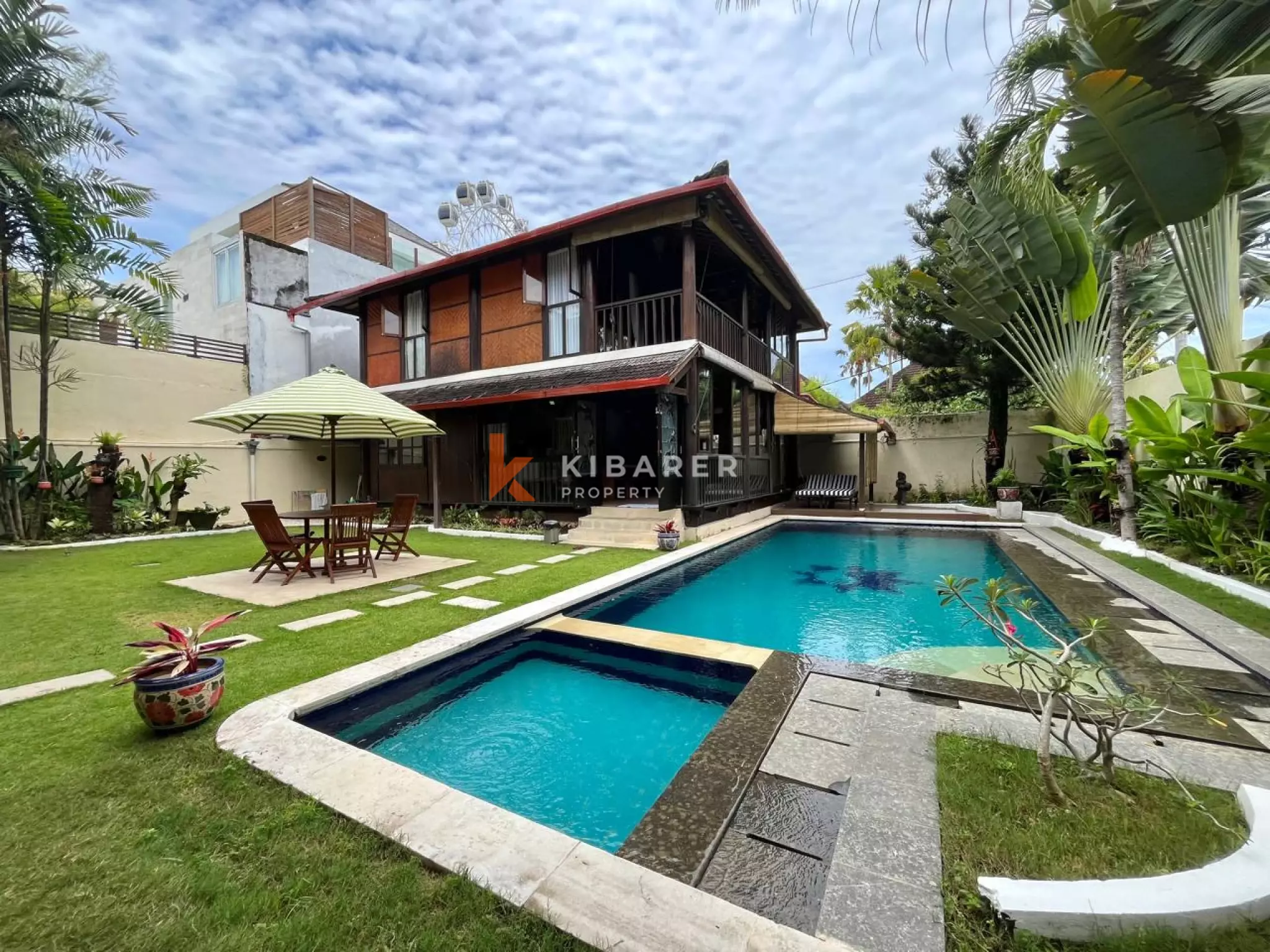 Five-Bedroom Villa Touched with Batak Cultural in the Heart of Berawa