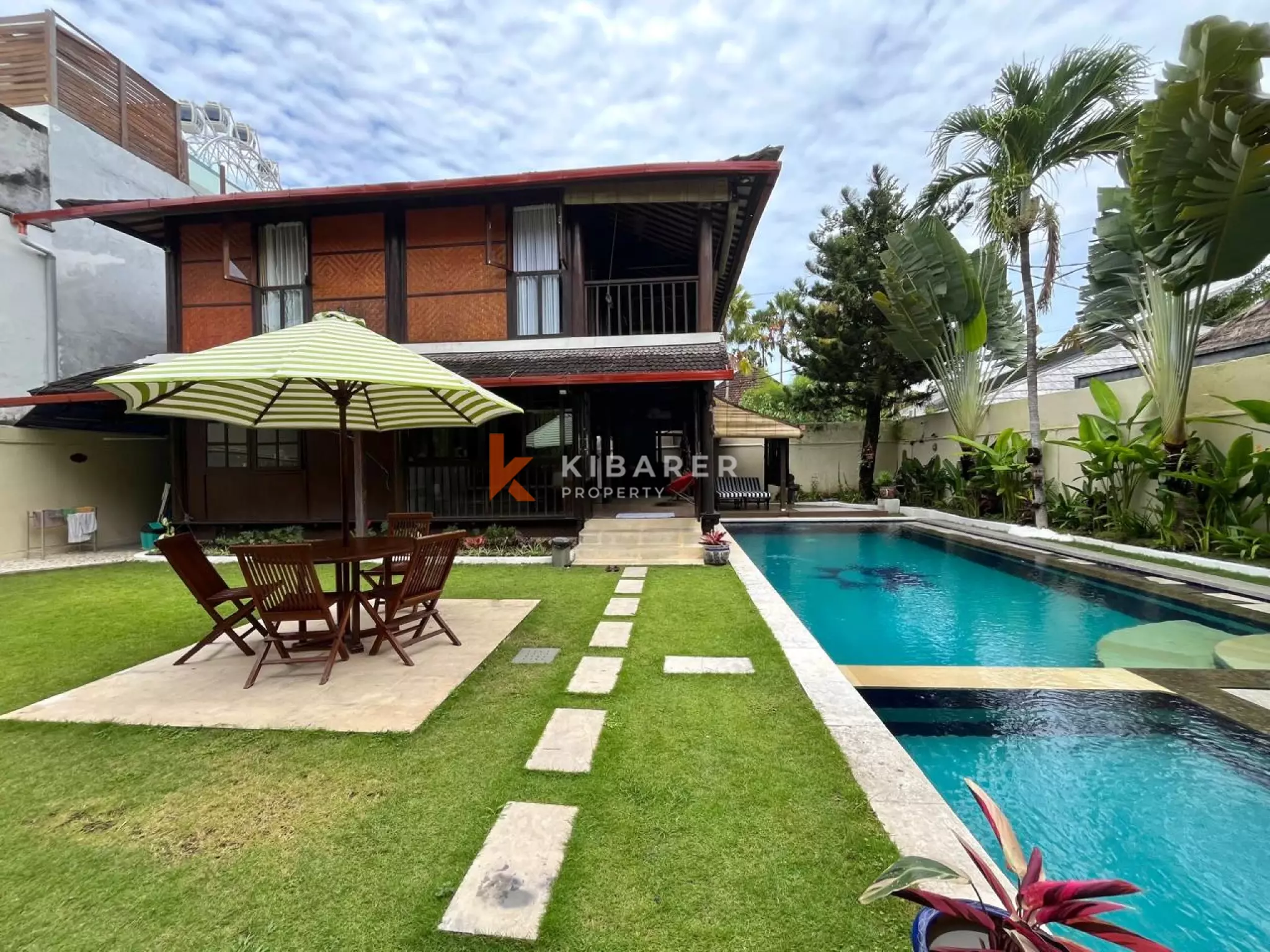 Five-Bedroom Villa Touched with Batak Cultural in the Heart of Berawa