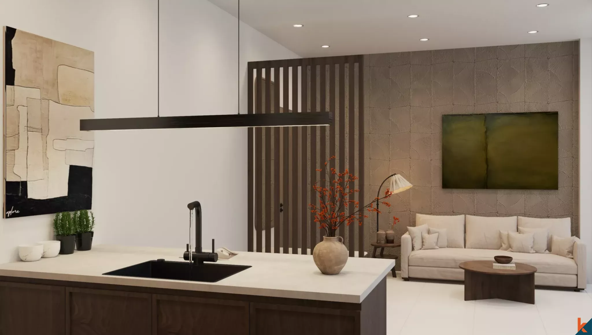 One Bedroom Nature-Front Investment Property for Lease in Ubud (Delivery December 2026)