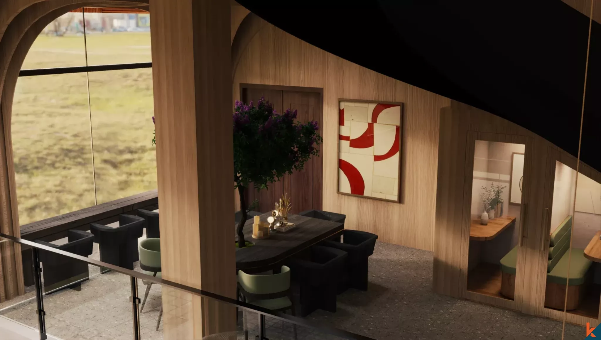 Two Bedroom Nature-Front Investment Property for Lease in Ubud (Delivery December 2026)