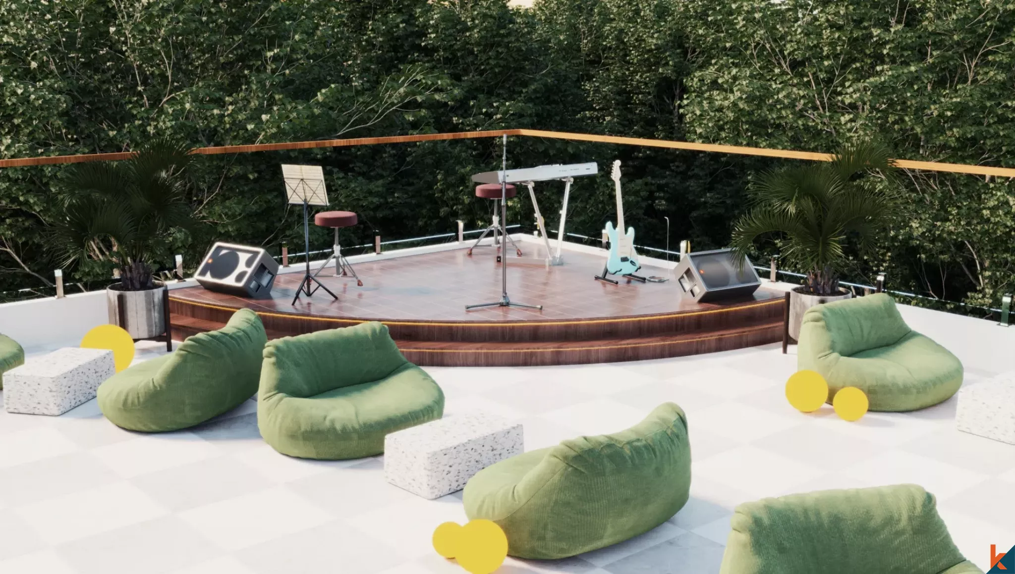 Two Bedroom Nature-Front Investment Property for Lease in Ubud (Delivery December 2026)