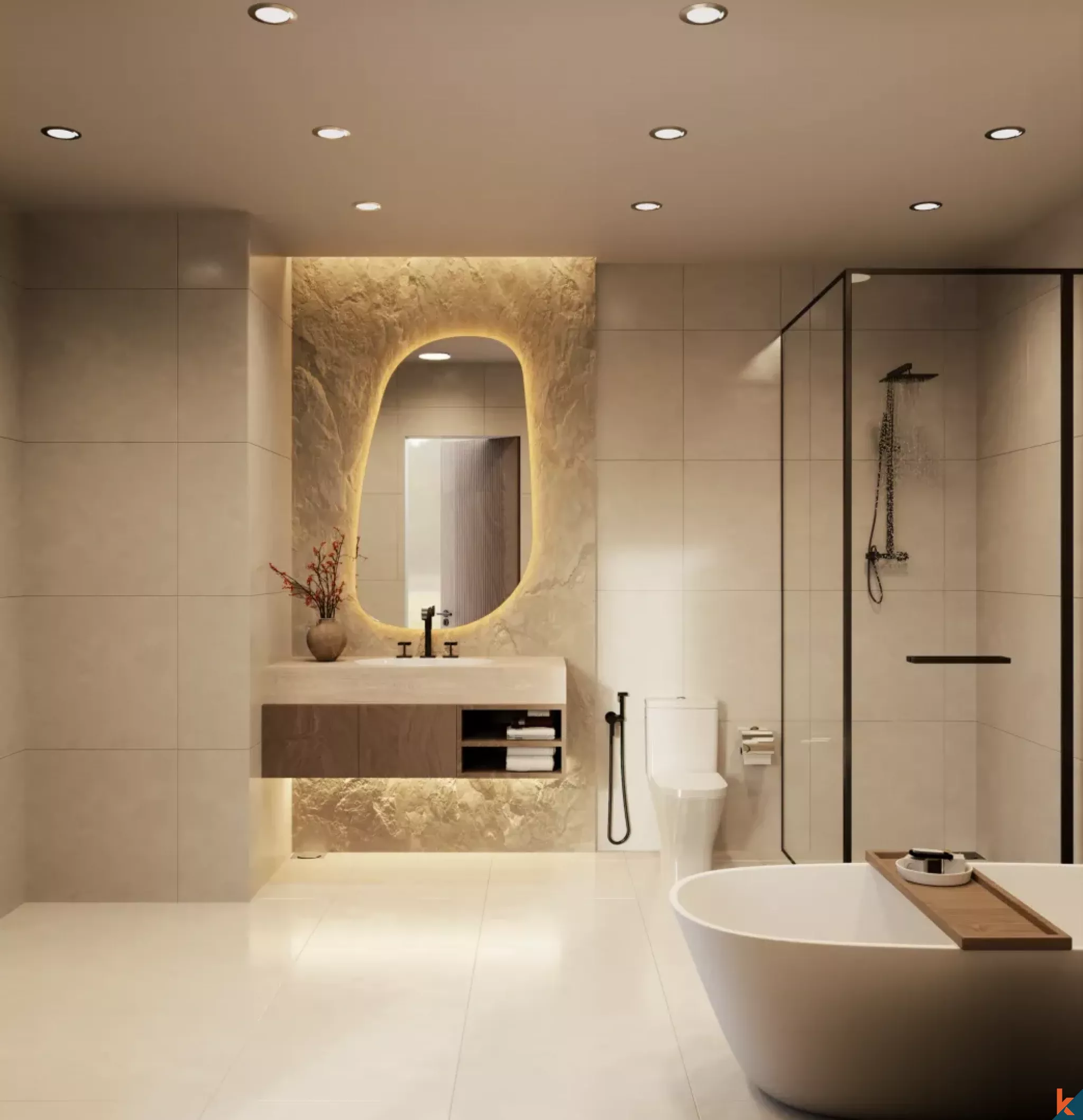 Two Bedroom Nature-Front Investment Property for Lease in Ubud (Delivery December 2026)