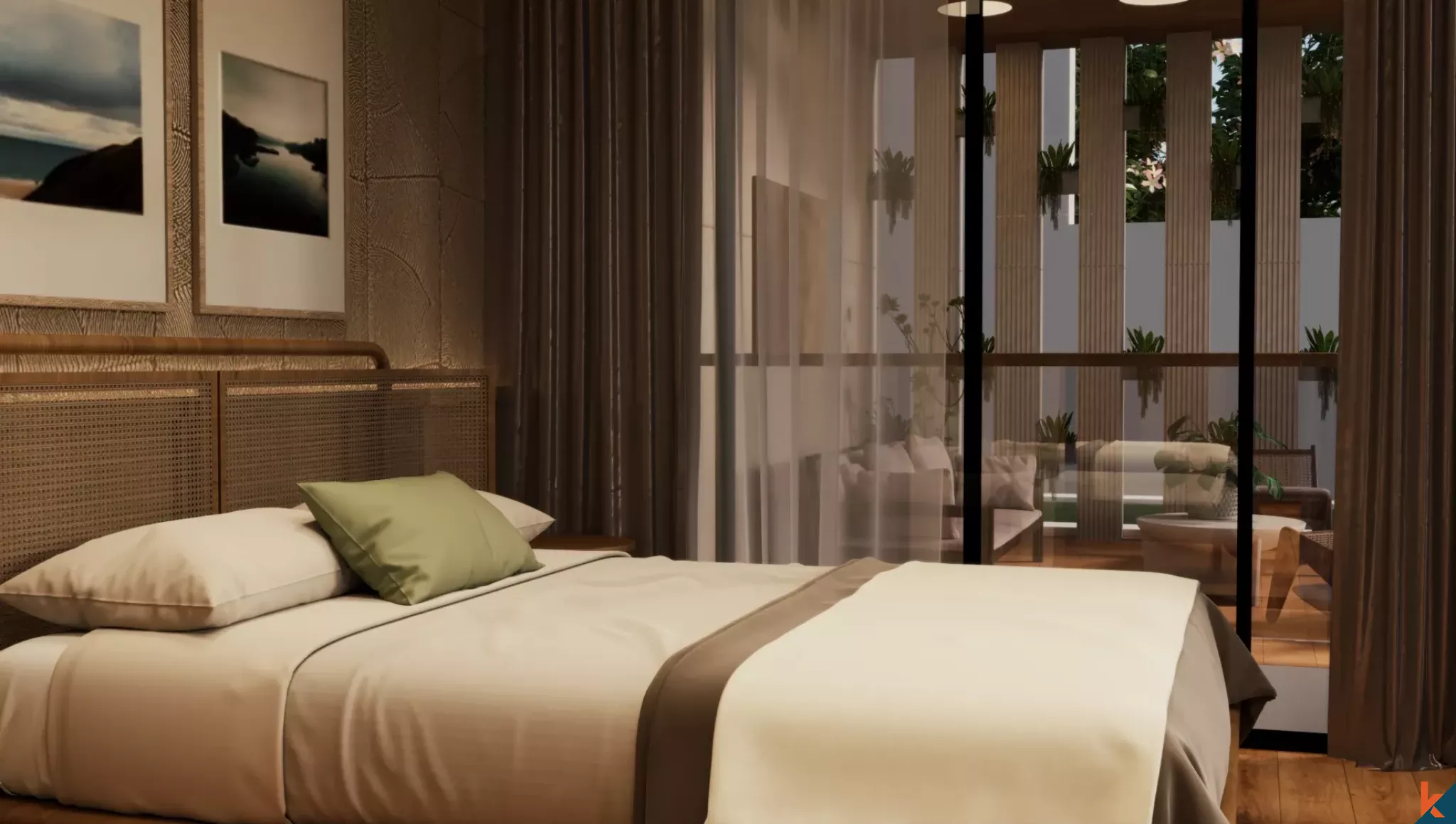 Two Bedroom Nature-Front Investment Property for Lease in Ubud (Delivery December 2026)