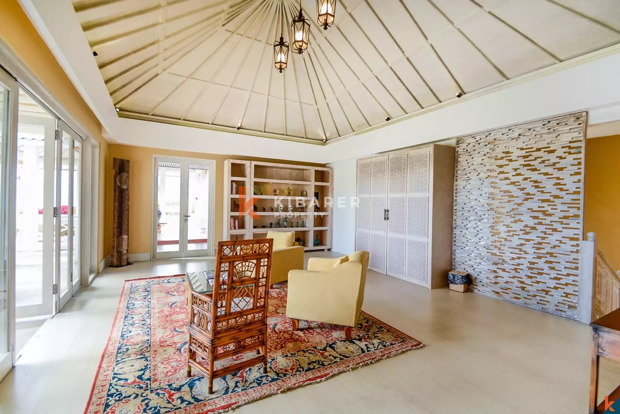 Hill Top and Ocean View Four bedroom Villa for rent in Balangan