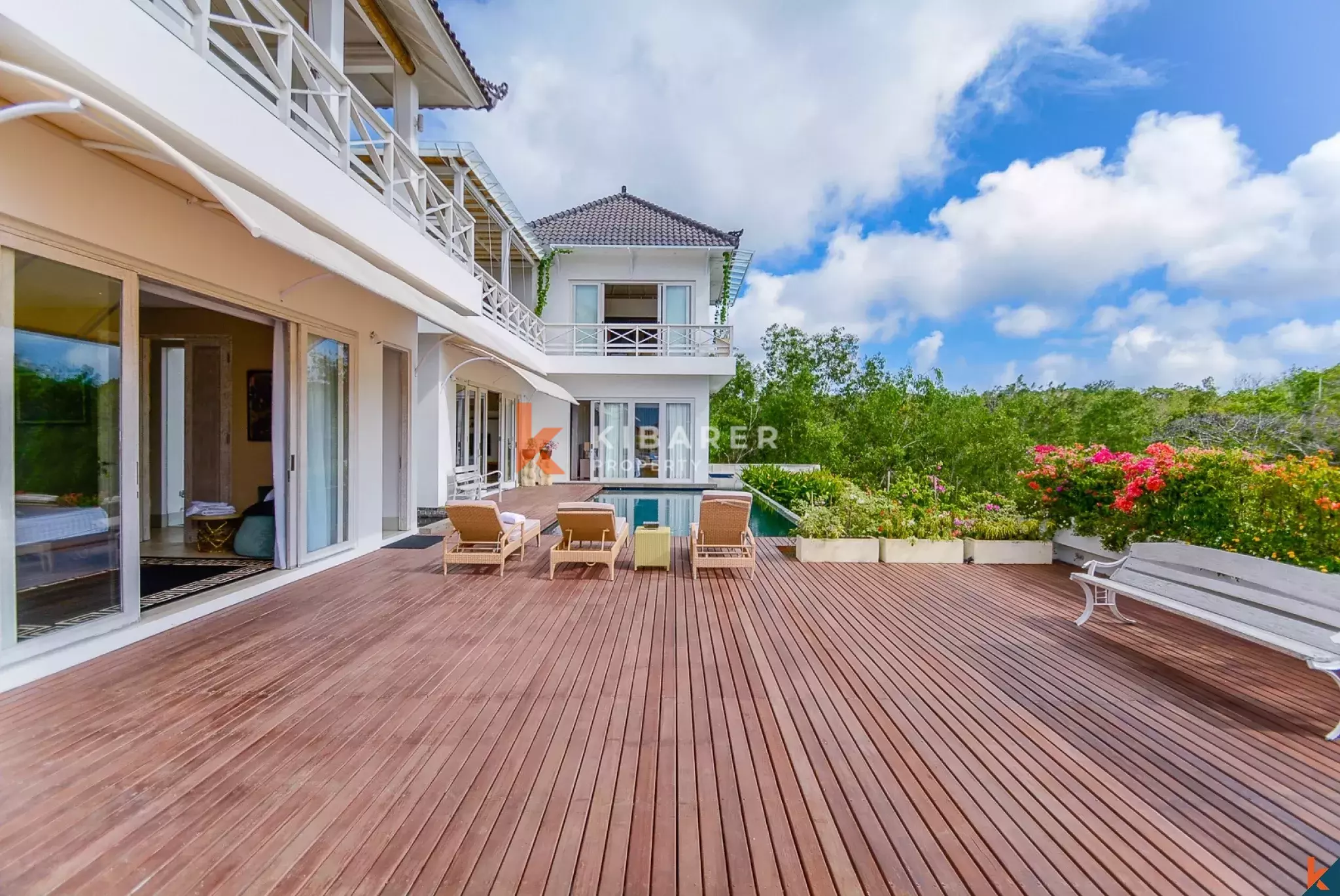 Hill Top and Ocean View Four bedroom Villa for rent in Balangan