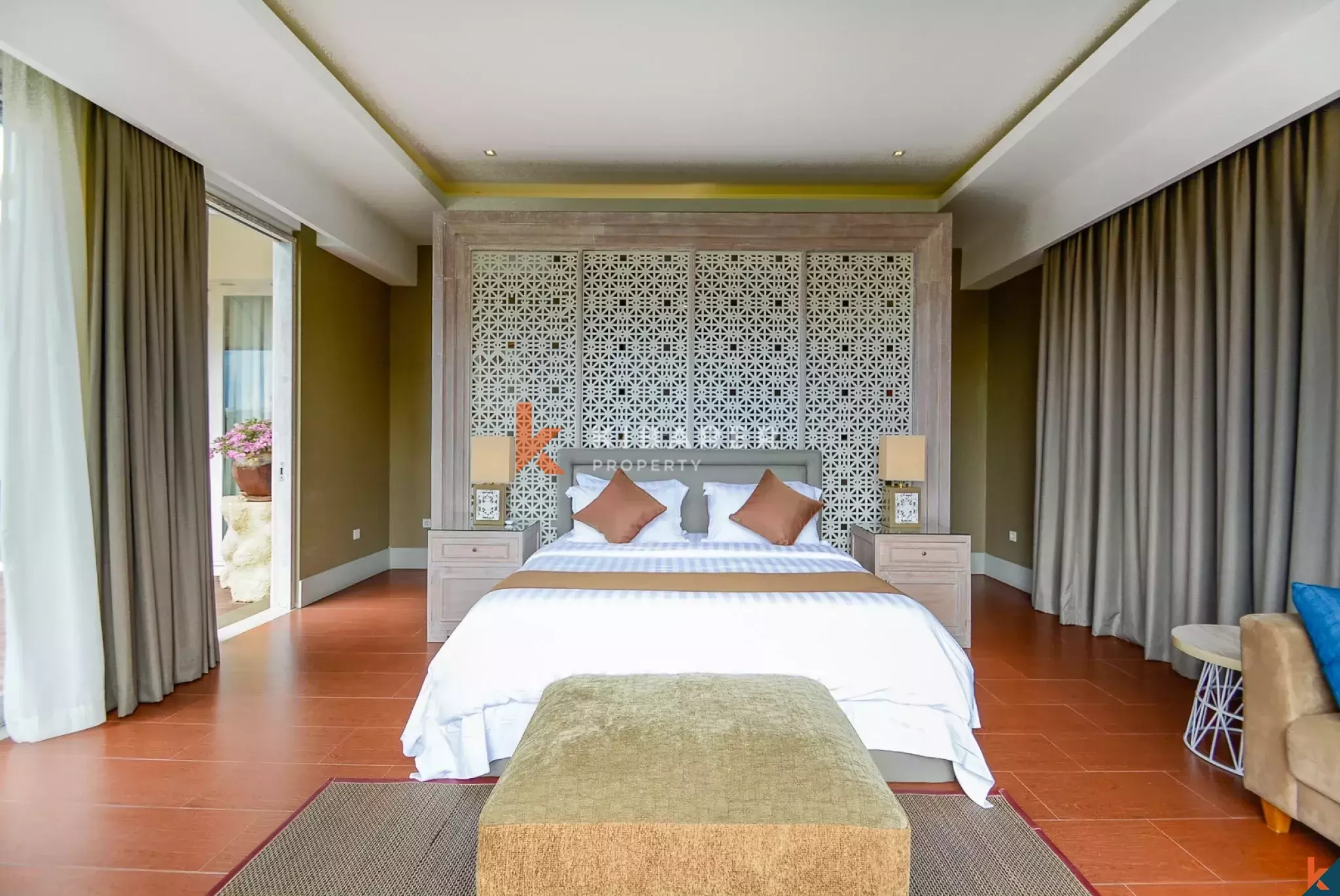 Hill Top and Ocean View Four bedroom Villa for rent in Balangan