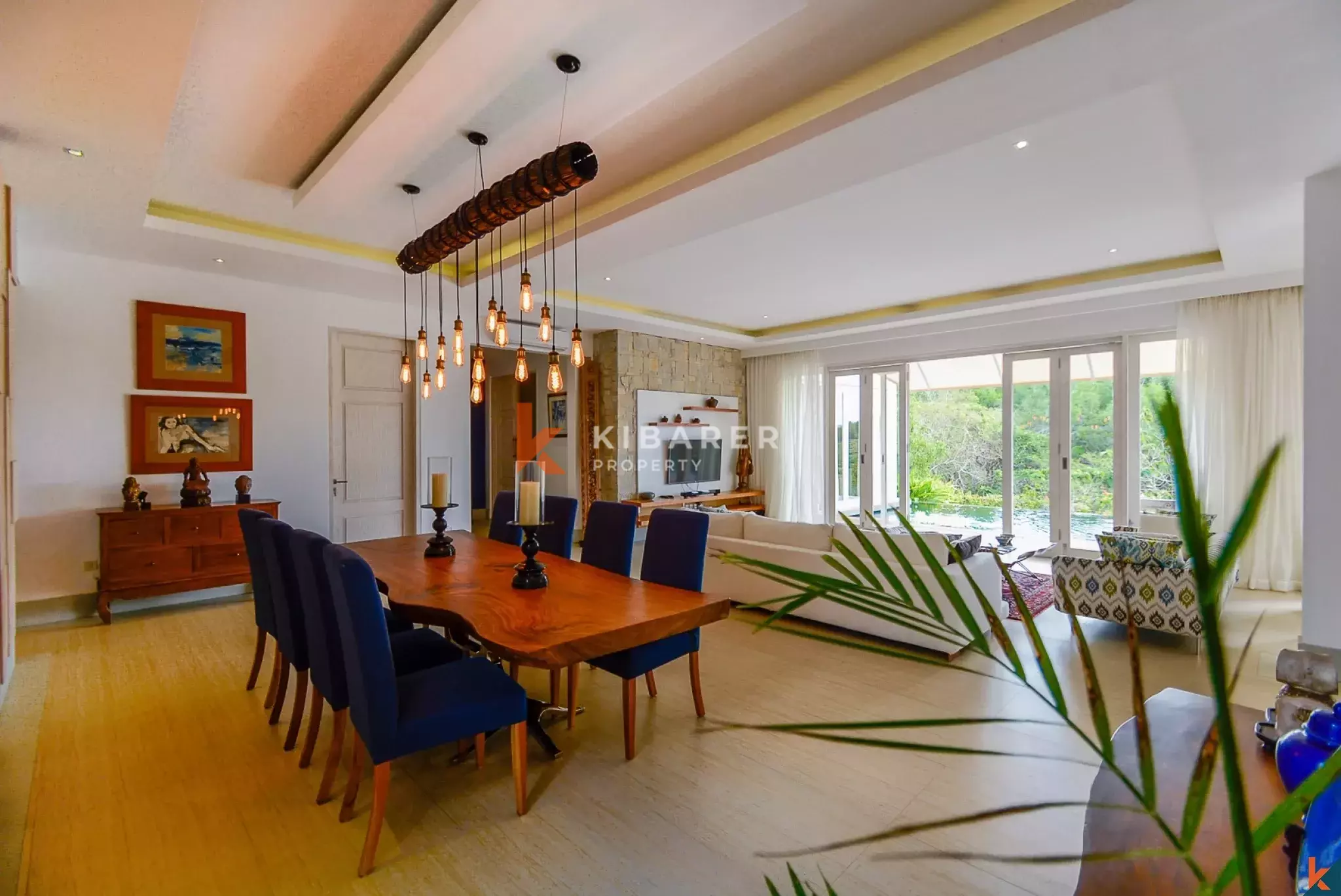 Hill Top and Ocean View Four bedroom Villa for rent in Balangan