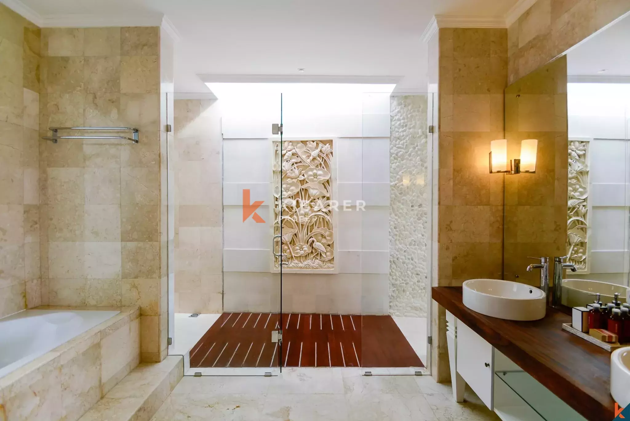 Hill Top and Ocean View Four bedroom Villa for rent in Balangan