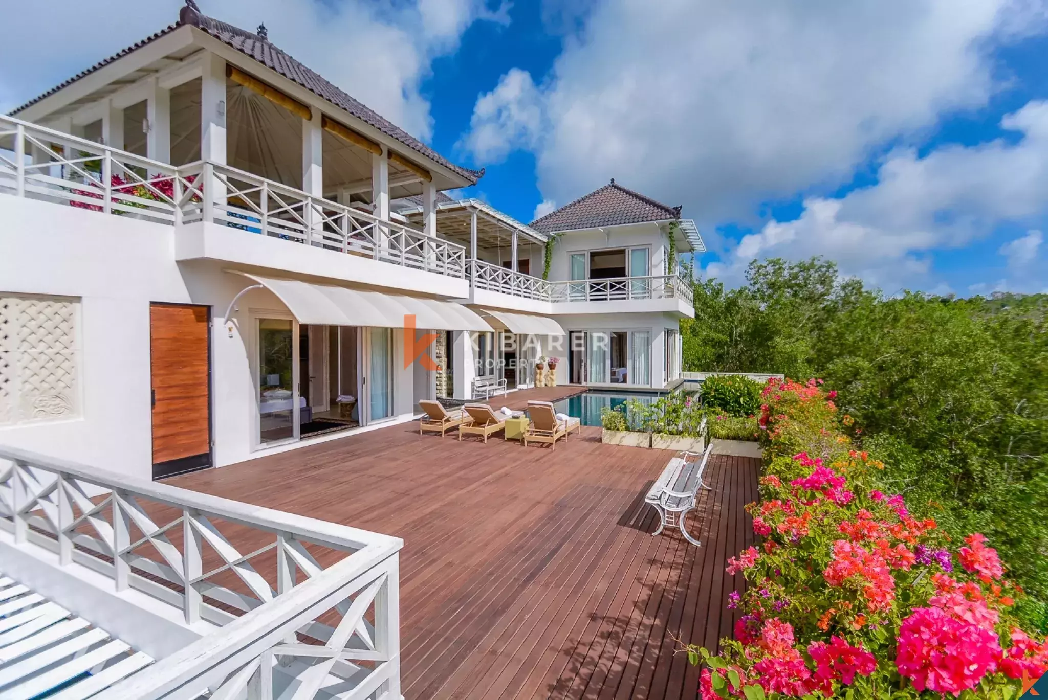 Hill Top and Ocean View Four bedroom Villa for rent in Balangan