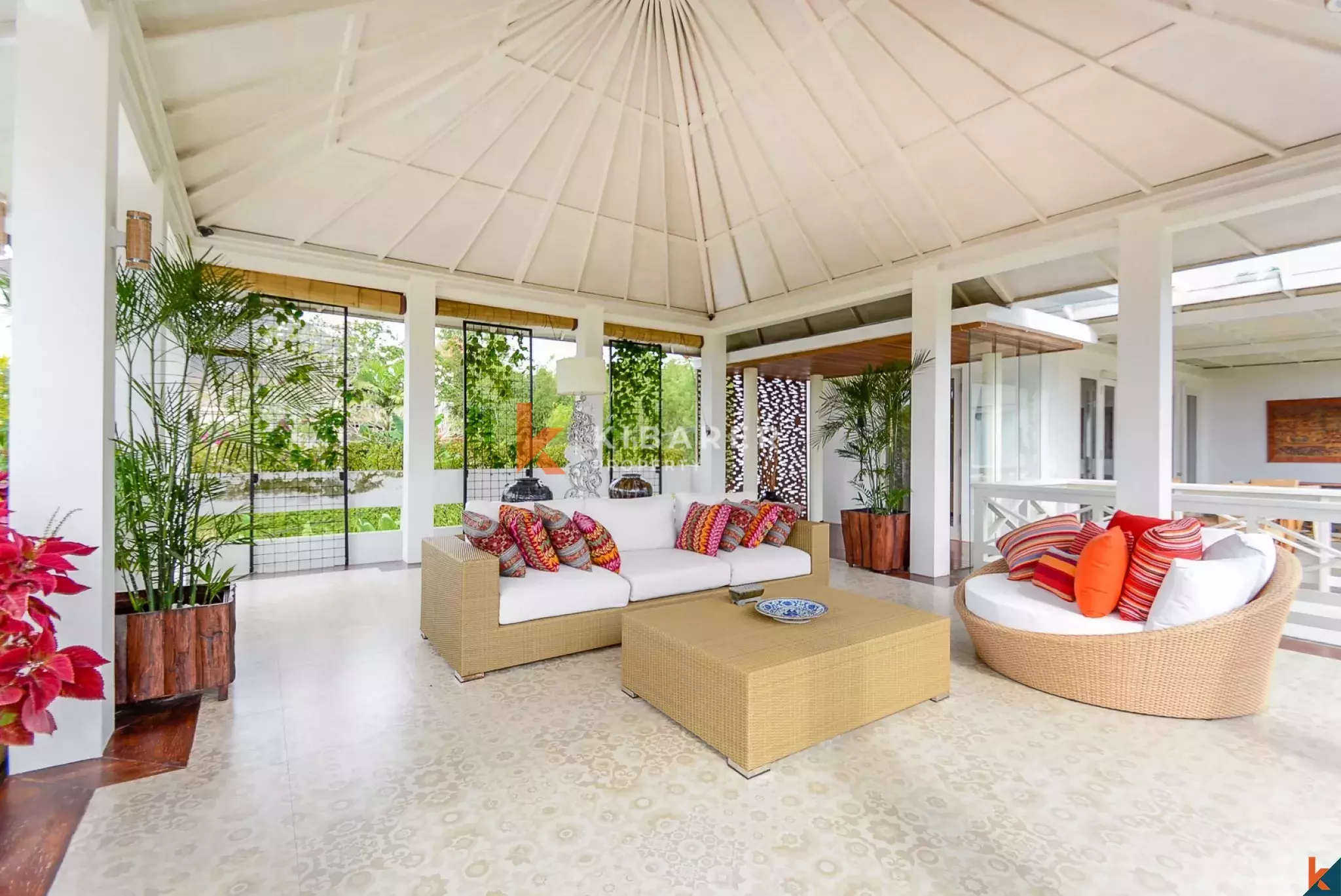 Hill Top and Ocean View Four bedroom Villa for rent in Balangan