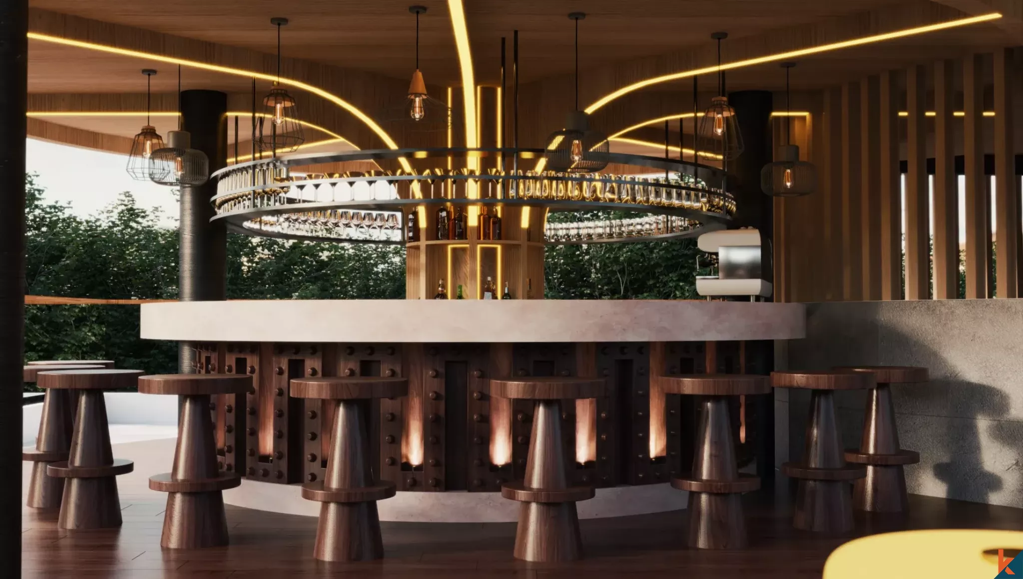 Three Bedroom Nature-Front Investment Property for Lease in Ubud (Delivery December 2026)